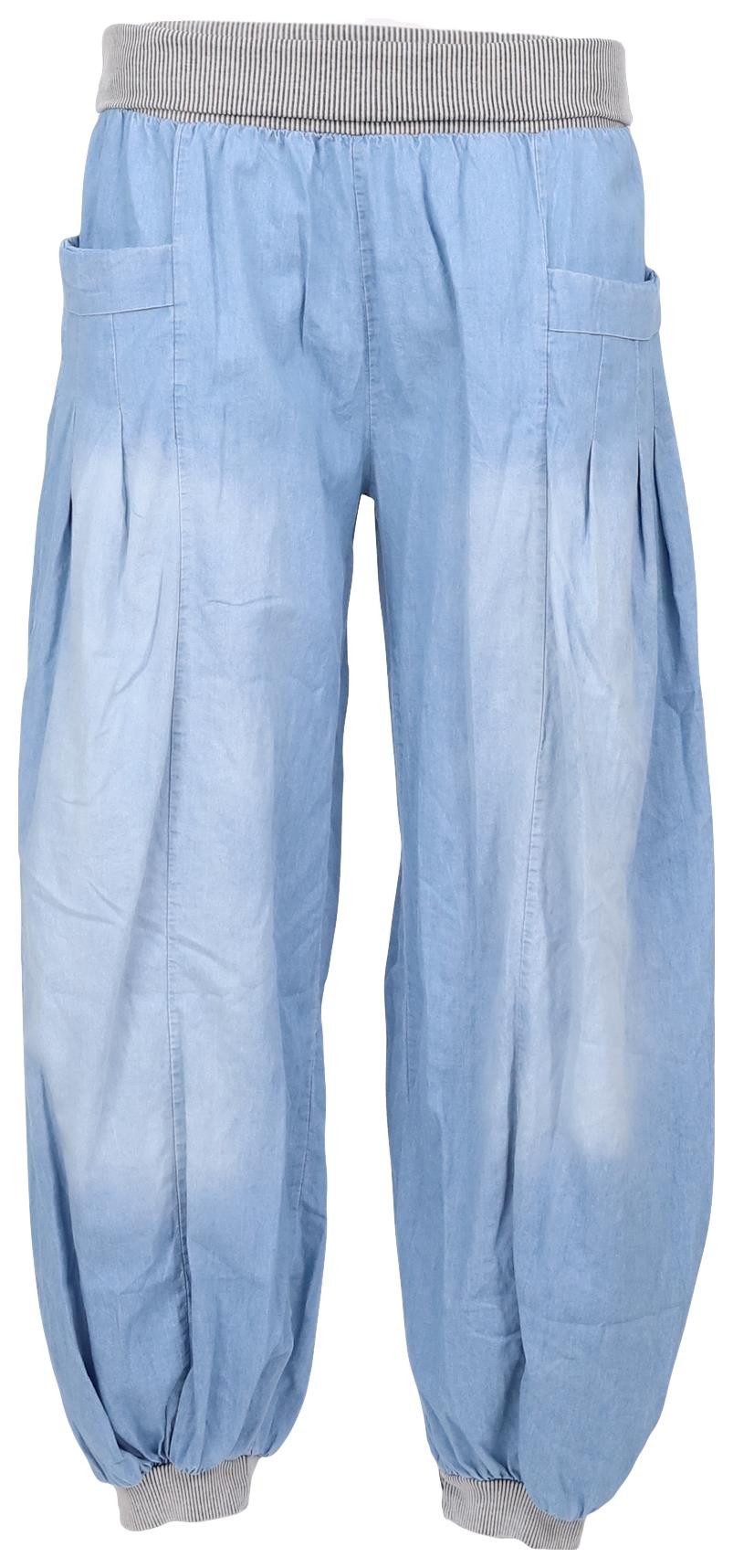 malito more than fashion Haremshose 6258 mit elastischem Bund und Eingriffs günstig online kaufen