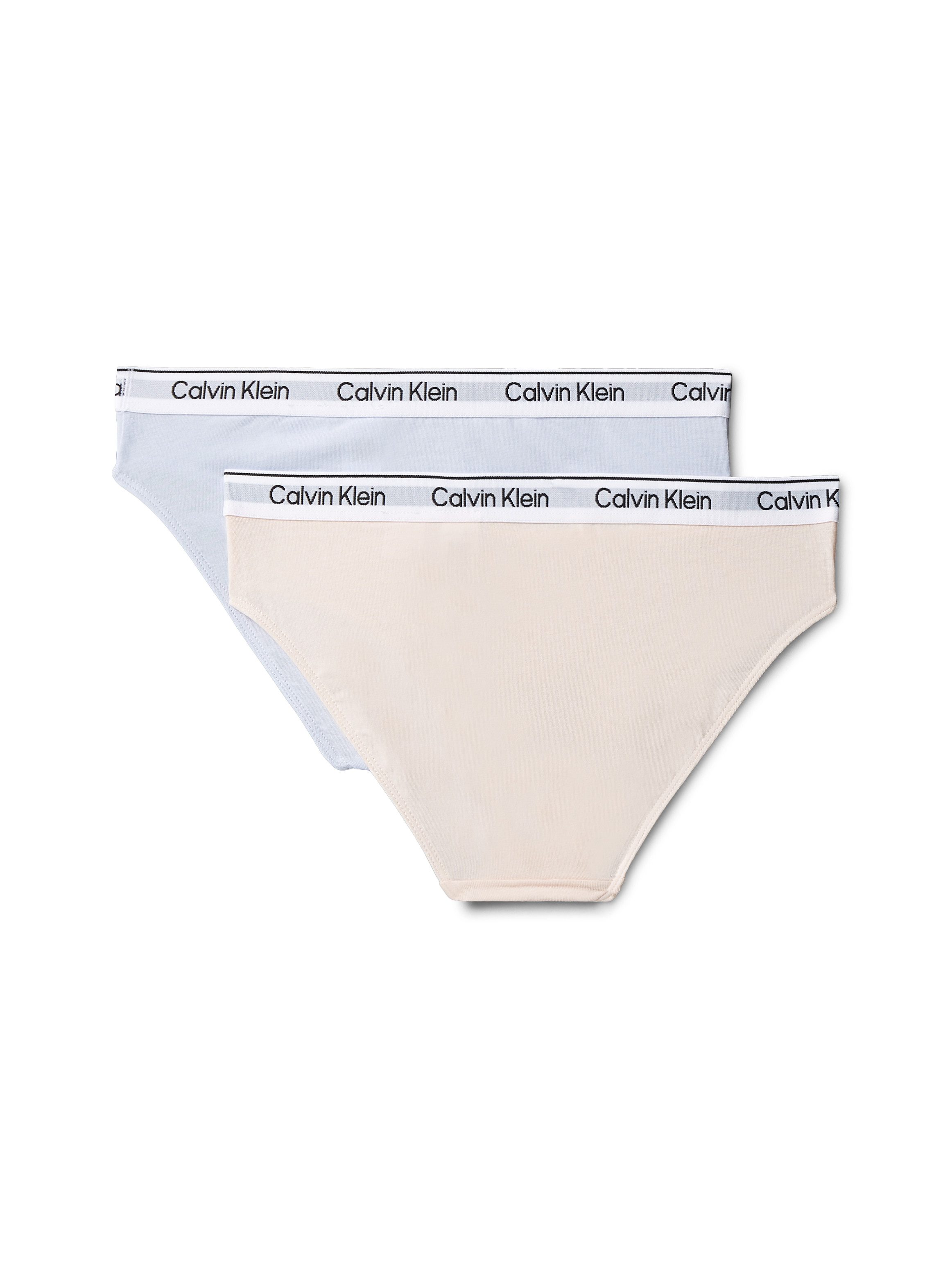 Calvin Klein Underwear Brasilslip 2PK BIKINI (Packung, 2-St., 2er-Pack) mit Logobund
