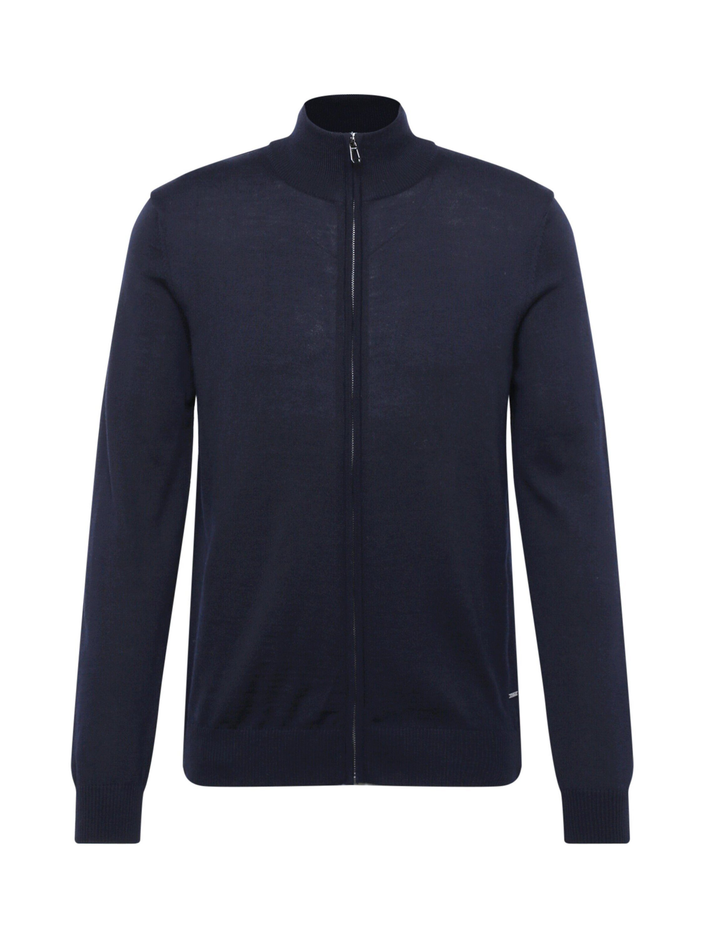 Joop! Detail Weiteres Blau (1-tlg) Davis Strickjacke