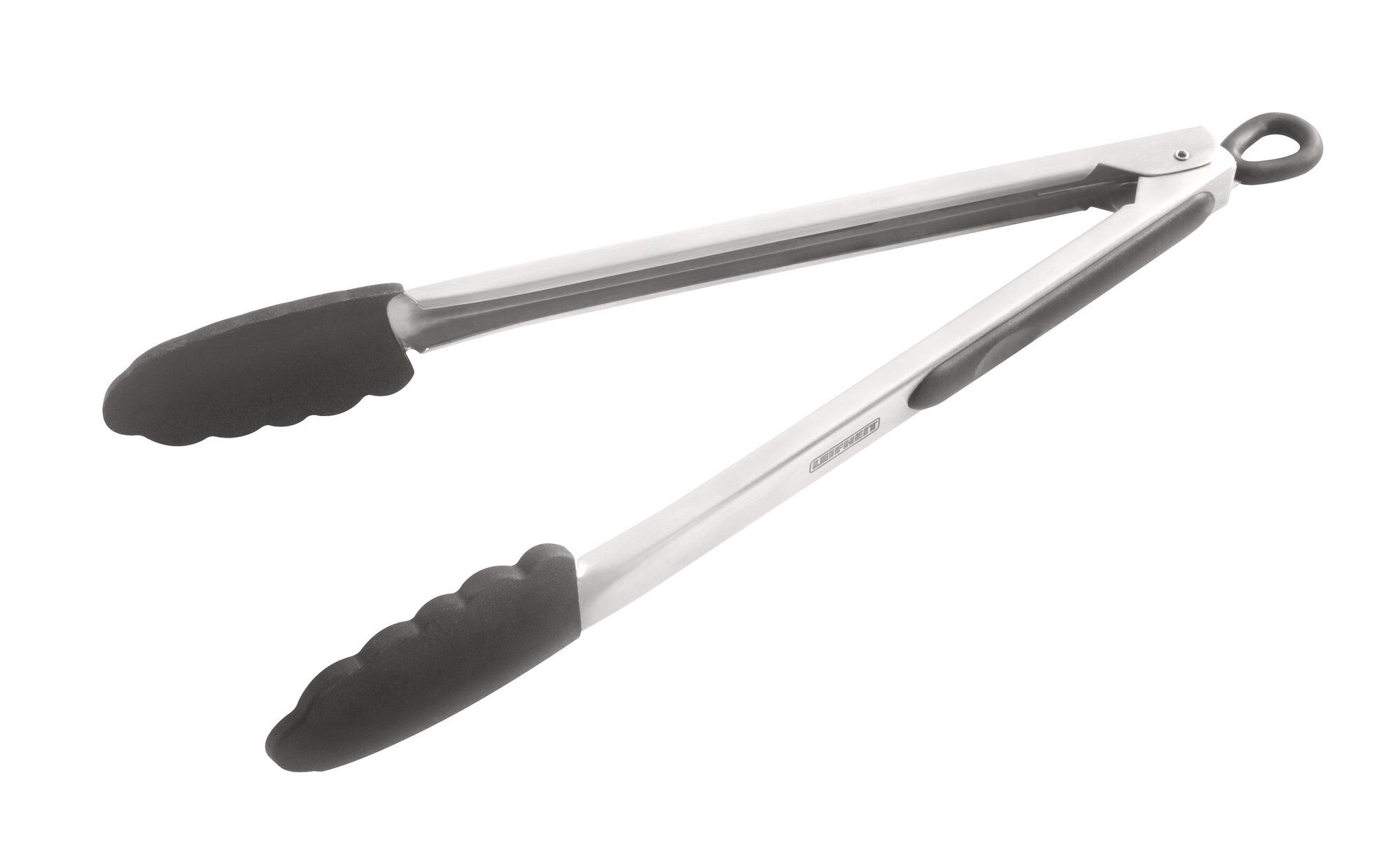 Leifheit Grillzange Küchen-und Grillzange 31 cm, hitzebeständig bis 160°C, Feststellmechanismus, Aufhängeöse, 31 cm – Bild 4 von 5