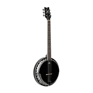 ORTEGA Guitars Banjo, Diverse Saiteninstrumente, Banjos, OBJ350/6-SBK Satin Black - Banjo
