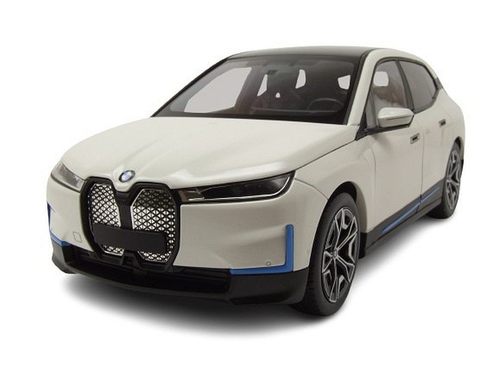 Minichamps Modellauto BMW iX 2022 weiß metallic, Maßstab 1:18