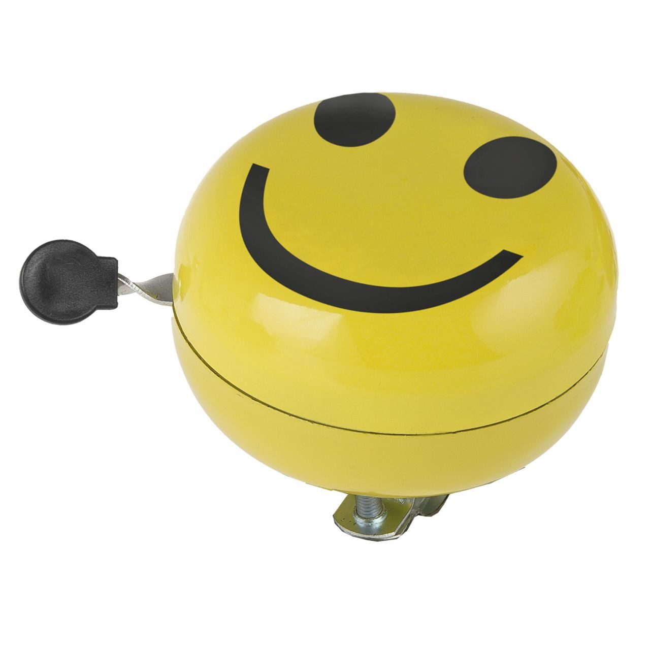 Fahrradklingel Zweiklang Ding Dong Glocke Ø 80 mm Motiv SMILEY