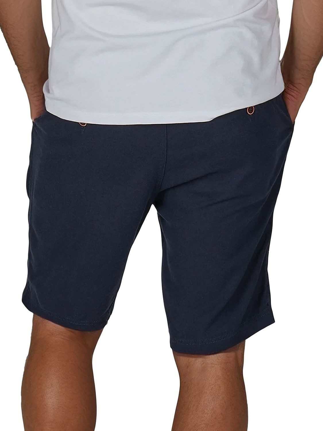 riverso Chinoshorts Herren Freizeitshorts RIVOliver Regular Fit Leinenshort mit Zugbandverschluss