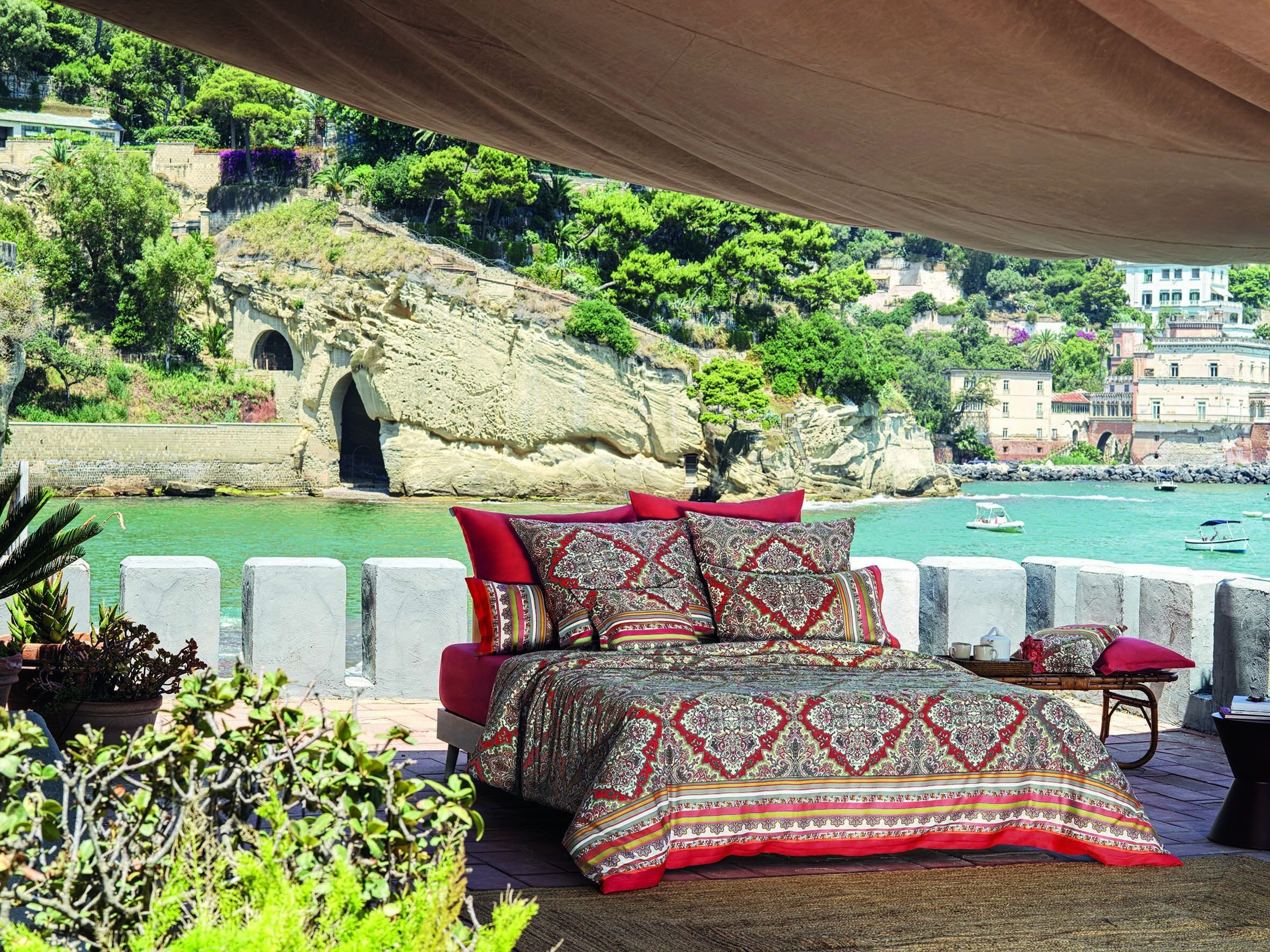 Bassetti Bettwäsche MARECHIARO, Satin, aus Baumwollsatin mit Reißverschluss günstig online kaufen