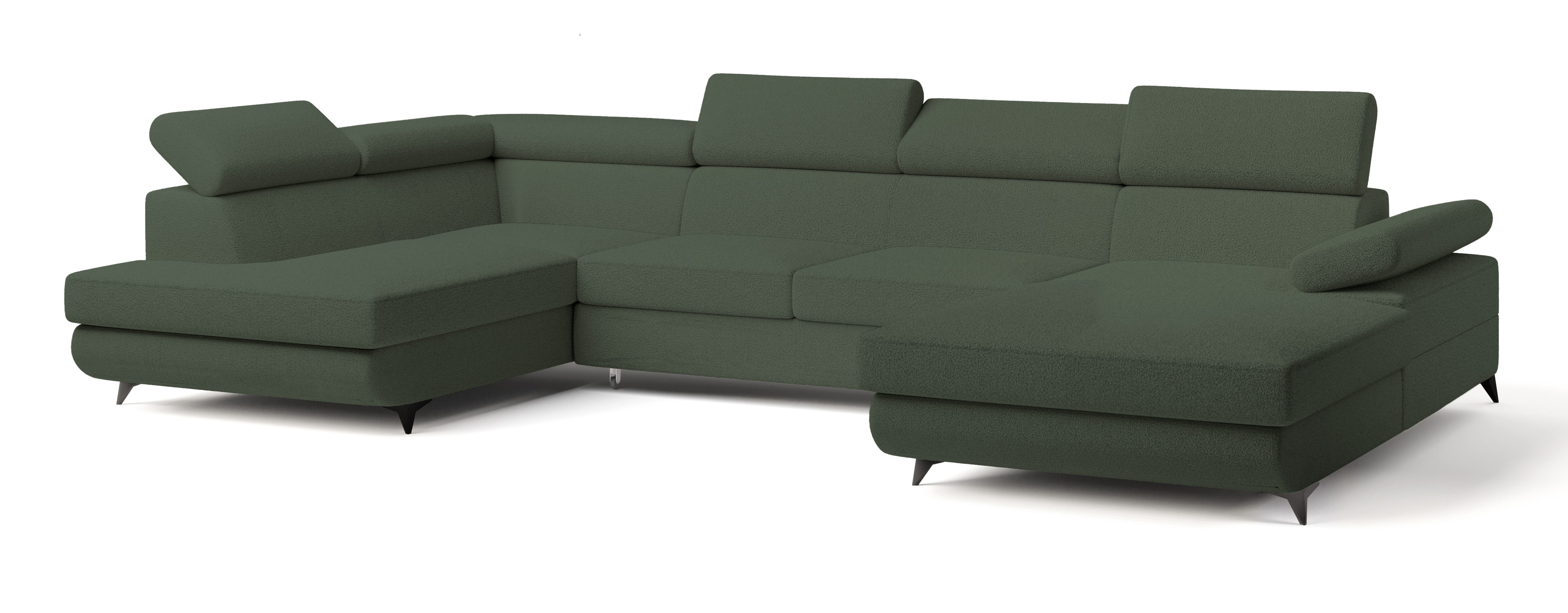 Masseno Ecksofa RUBANO mit Schlaffunktion U-Form, günstig online kaufen