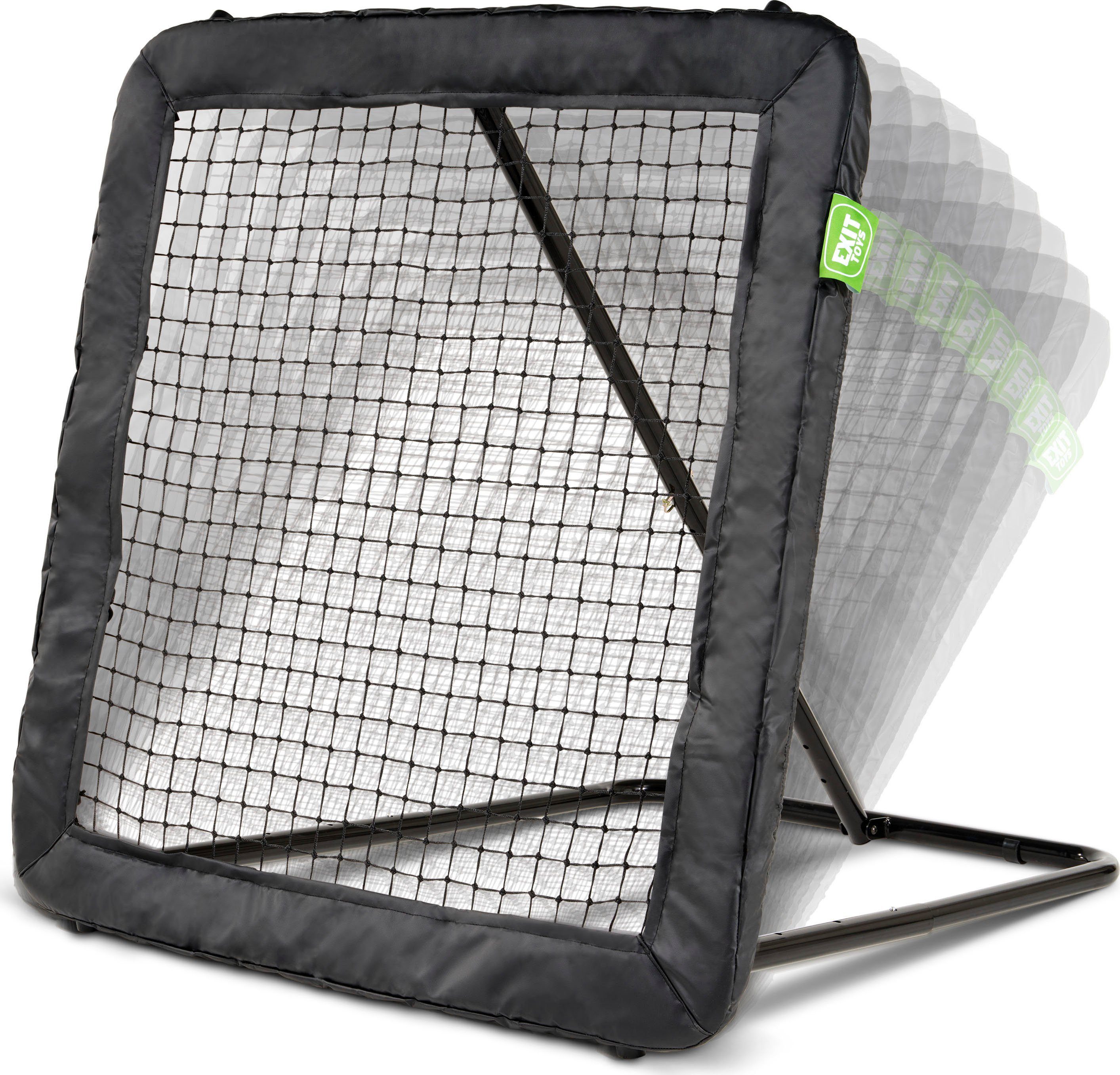 EXIT Rebounder Kickback L, (1-St), BxH: 124x124 cm, inkl. 2 Erdanker, ab 3 Jahren