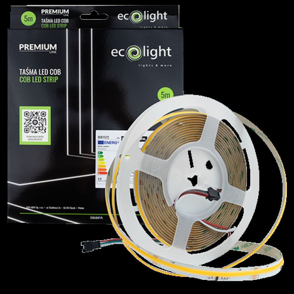 XENON LED Dekolicht 4921 LED IC-Digital COB Band 24 Volt 5m 360LEDs/m 3000K Warm Weiß, Xenon / Warm Weiß