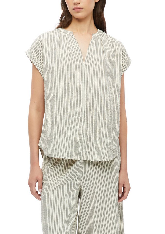 s.Oliver Kurzarmbluse Sommerhose im Streifenlook
