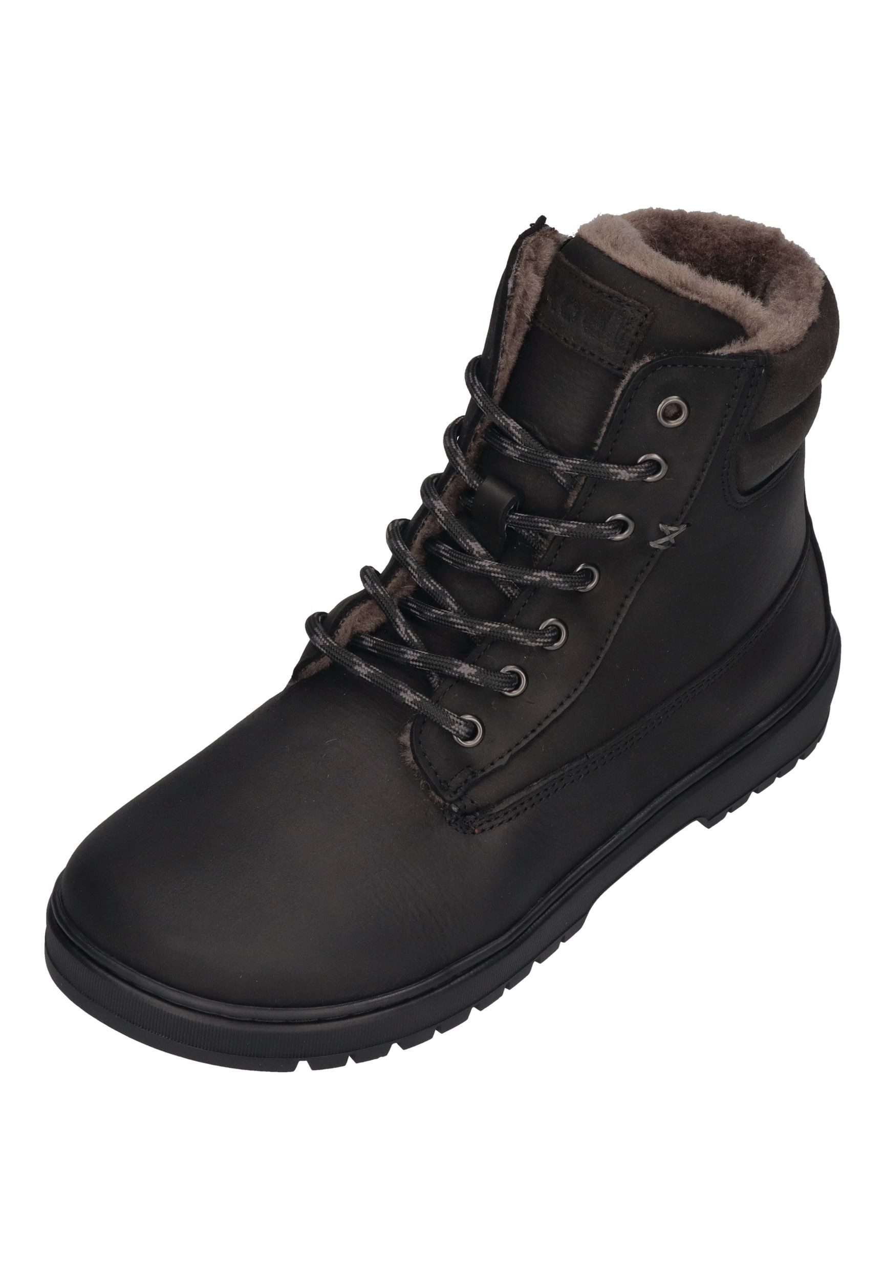 KOEL GRAVON WOOL Barfußschuh Black