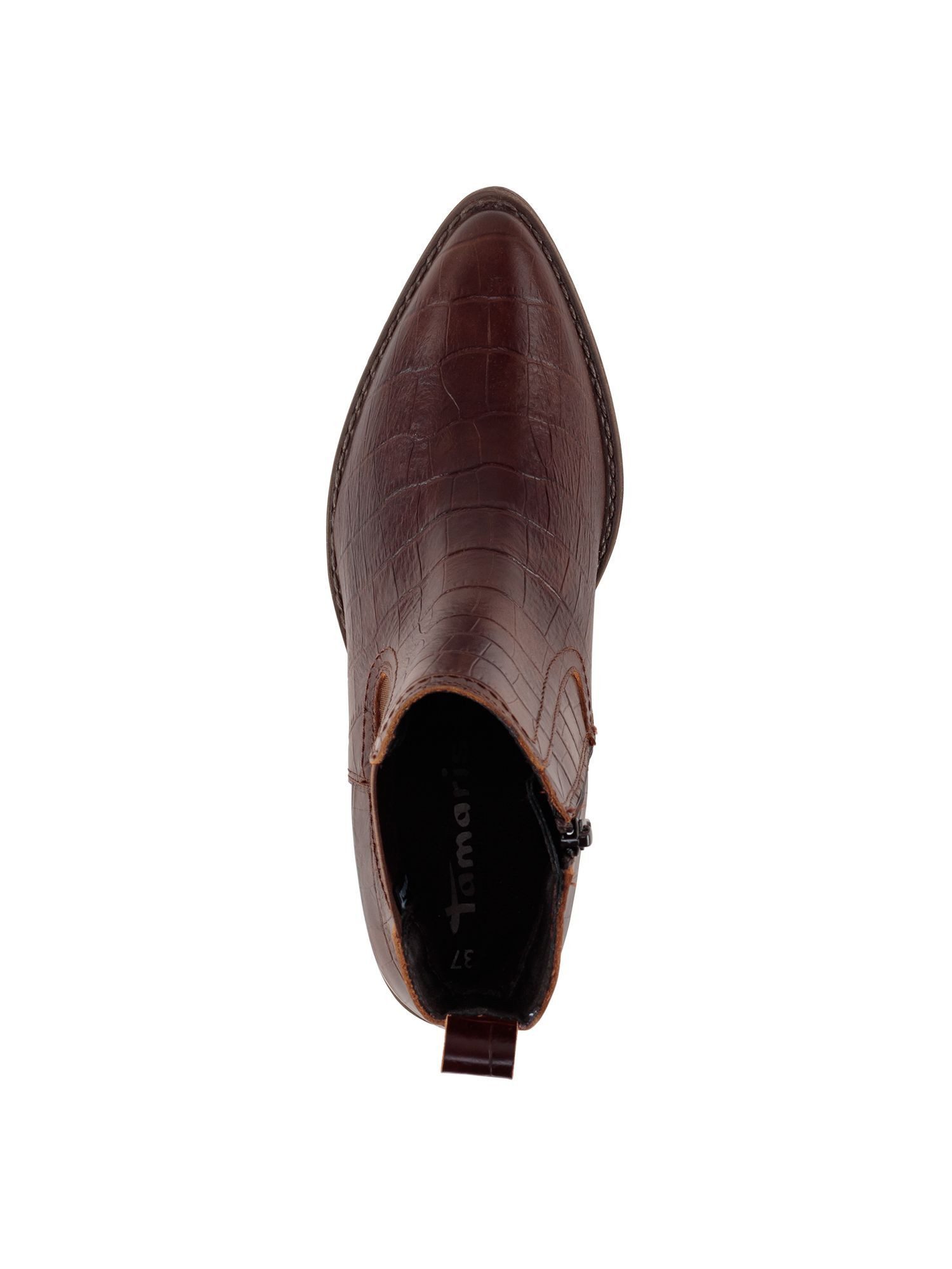 Tamaris TOUCH-IT aus Leder Blockabsatz 1-25706-45 Chelseaboots TOUCH-IT