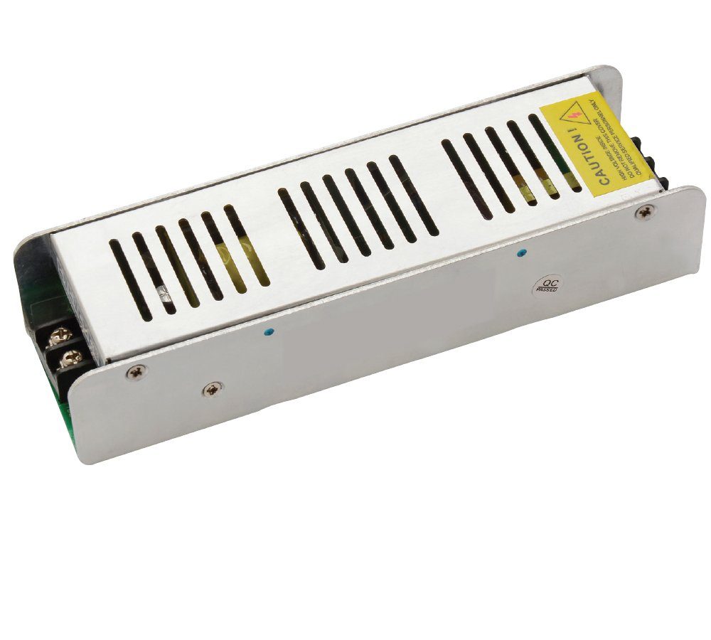 Braytron 24V 100W LED Trafo Netzteil Transformator Treiber strom Adapter für LED Trafo (Transformator Treiber für Alle LED Produkten und Strip)