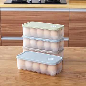 Fivejoy Eierkorb Eierkorb Eierbox, Eierbehälter, Eier Behälter 10 Eier Transportbox, (2-tlg)