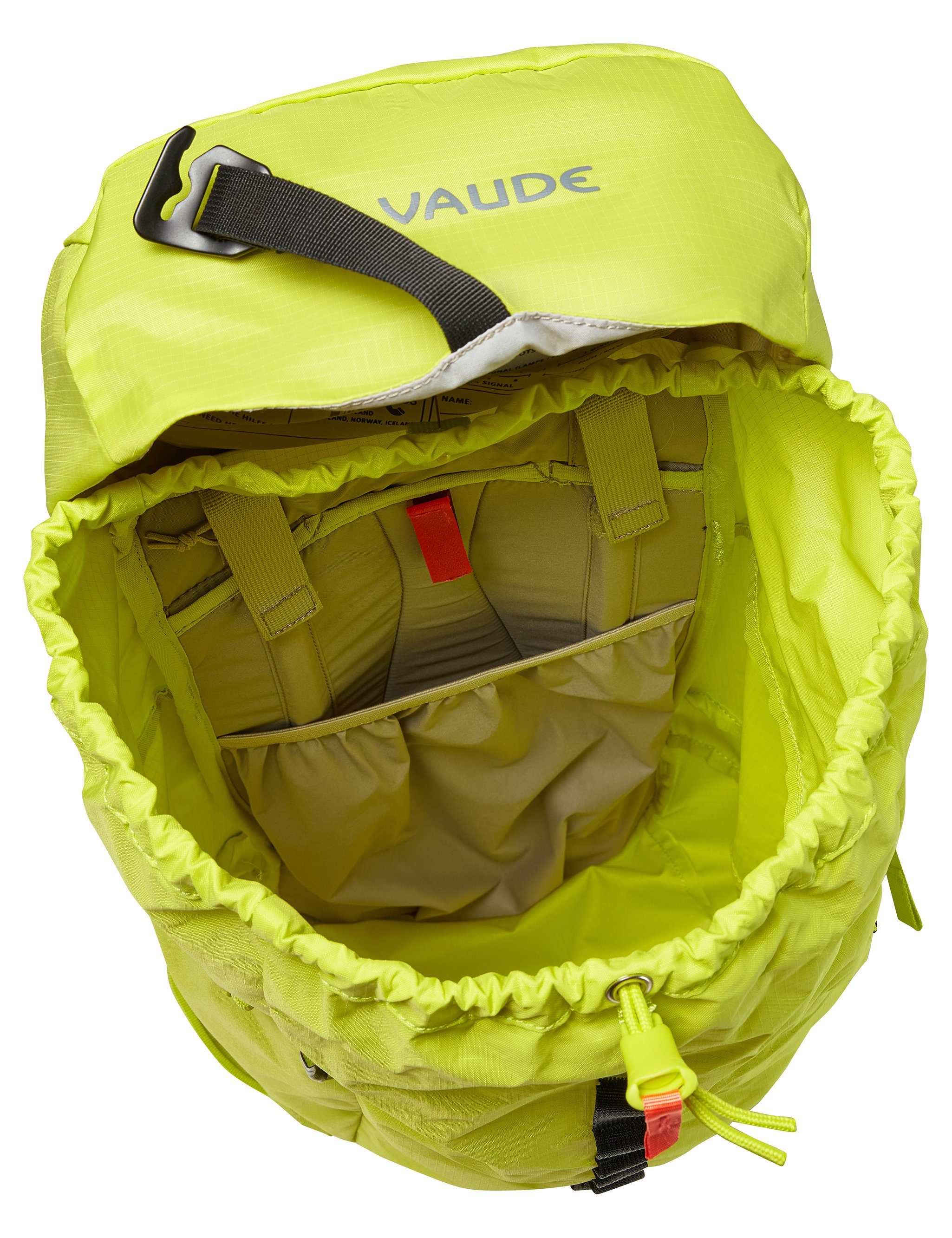 (Kein Grüner VAUDE Set), Serles green Knopf 32 bright Wanderrucksack