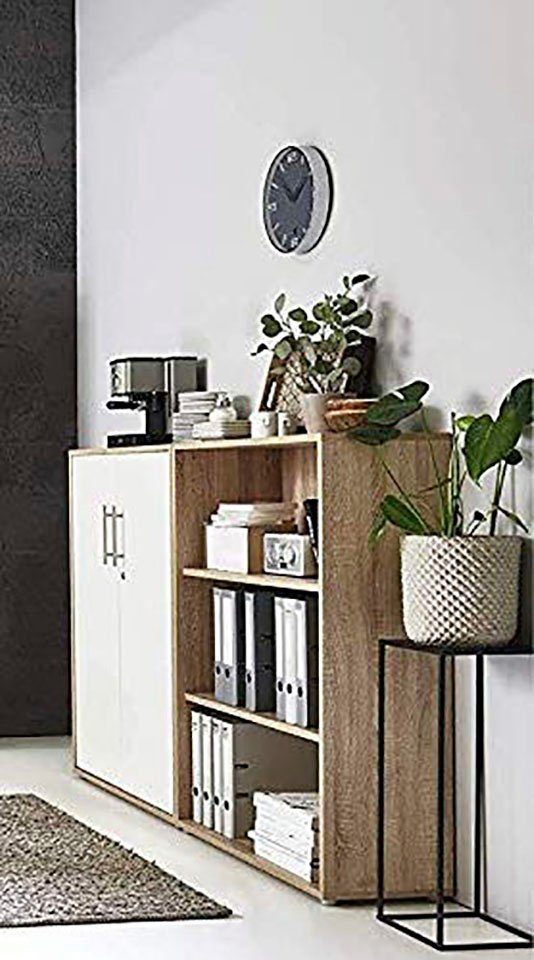 BMG Möbel Büromöbel-Set TABOR 1 niedrig, günstig online kaufen