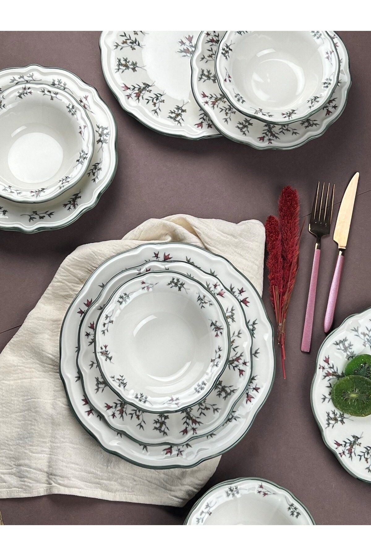 Hermia Concept Geschirr-Set Terra (24-tlg), 6 Personen, Porzellan, 24-teiliges Set – Bild 5 von 5
