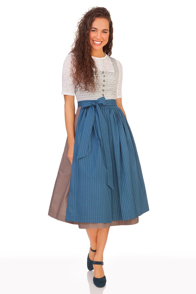 HAMMERSCHMID Dirndl Dirndl lang 2tlg. - CHIEMSEE - blau mehr