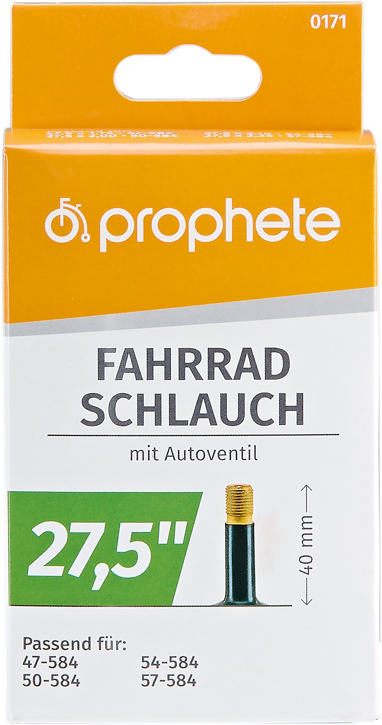 Prophete Fahrradschlauch cm) Zoll Fahrradschlauch, 27,5 (69,85