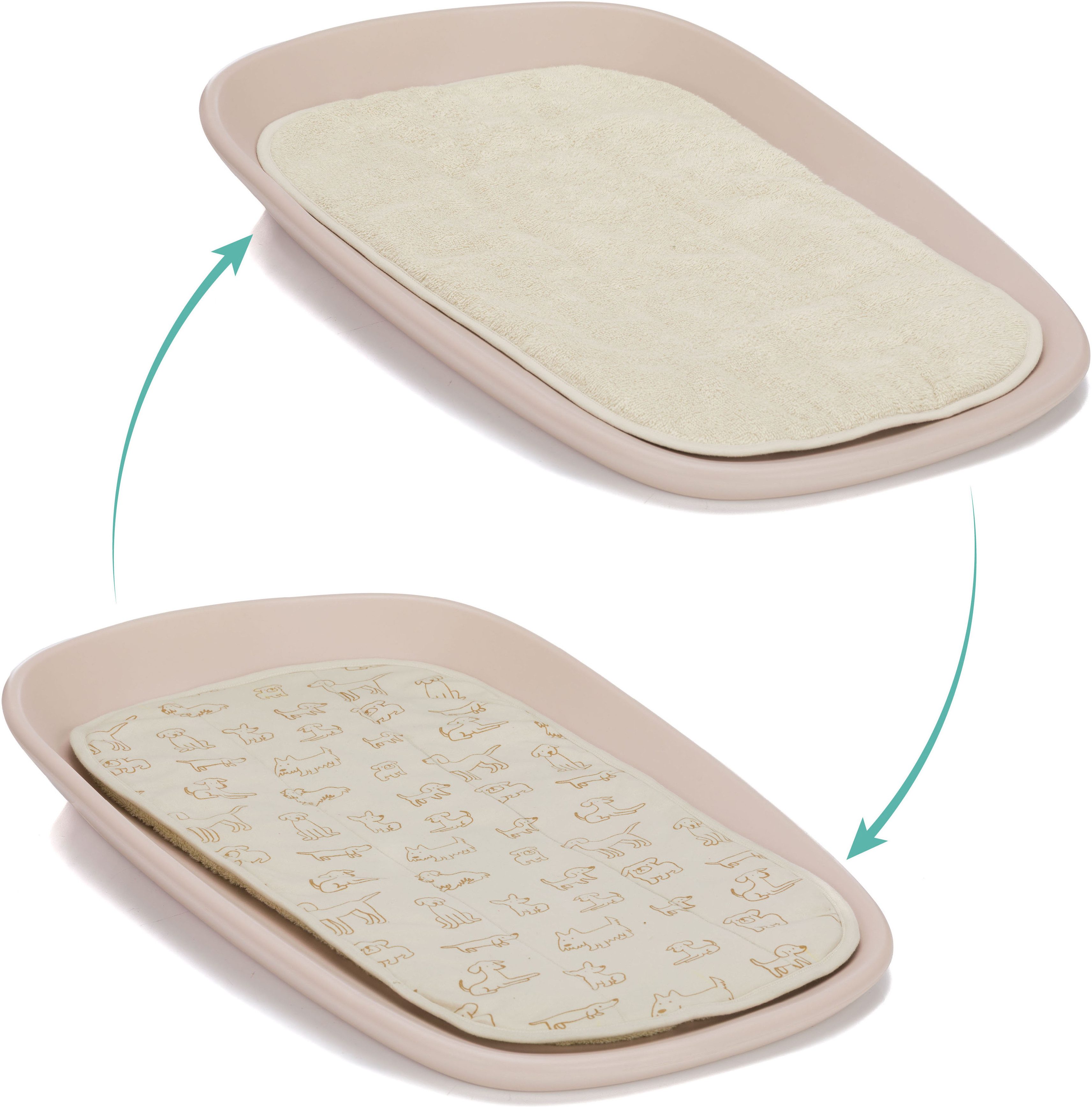 Fillikid Wickelauflage, für Wickelmulde Soft Care