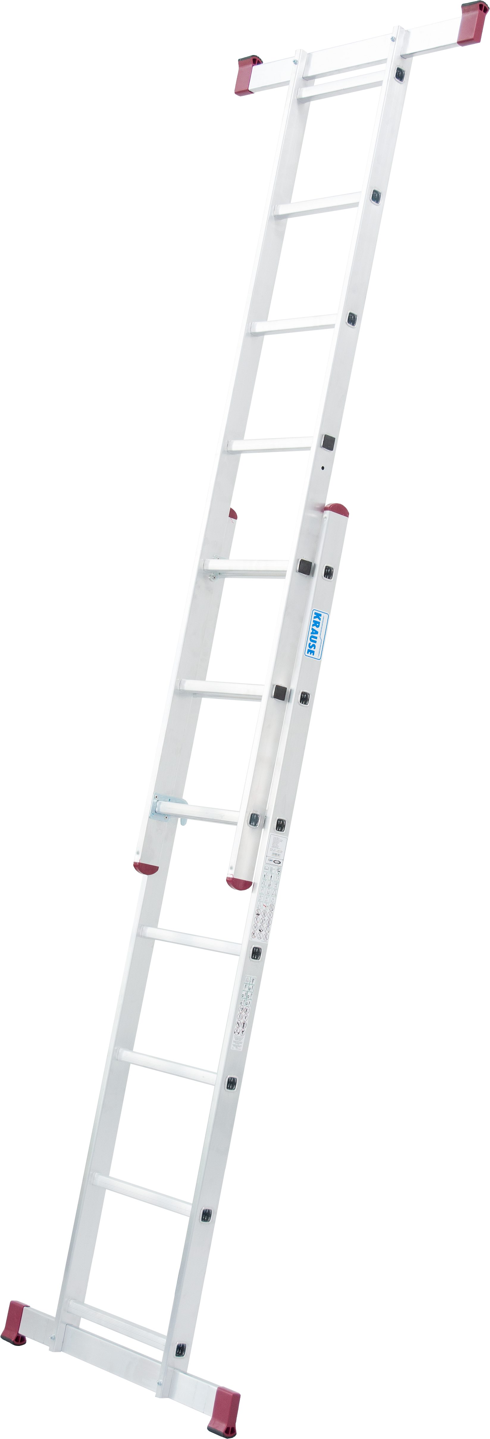 KRAUSE Schiebeleiter Corda, 2x7 Sprossen