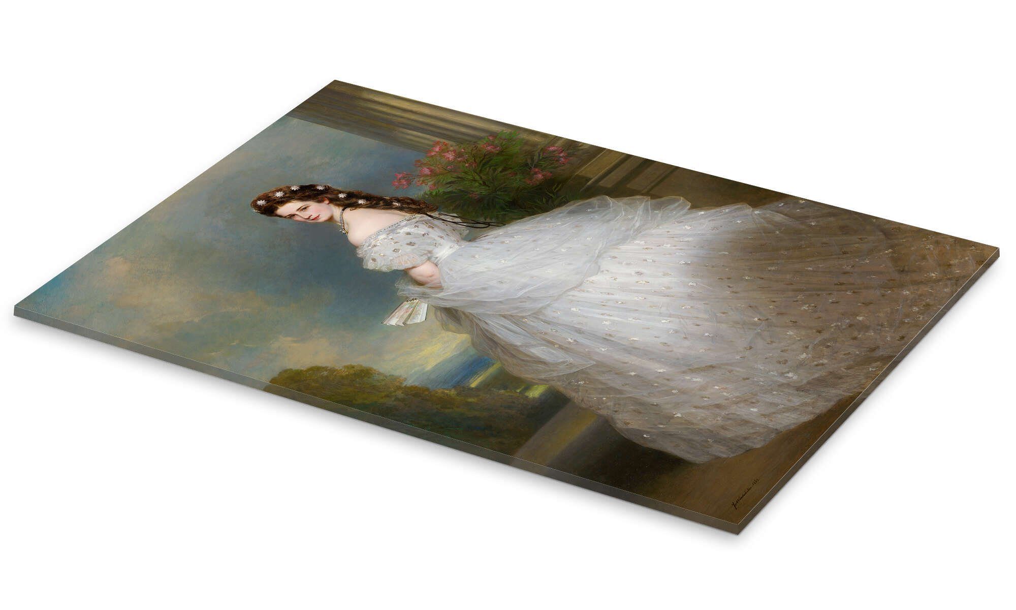 Posterlounge Wandbild Elisabeth von Österreich-Ungarn, Franz Xaver Winterhalter, erhältlich als Poster, Leinwandbild, Wandsticker oder Acrylglasbild