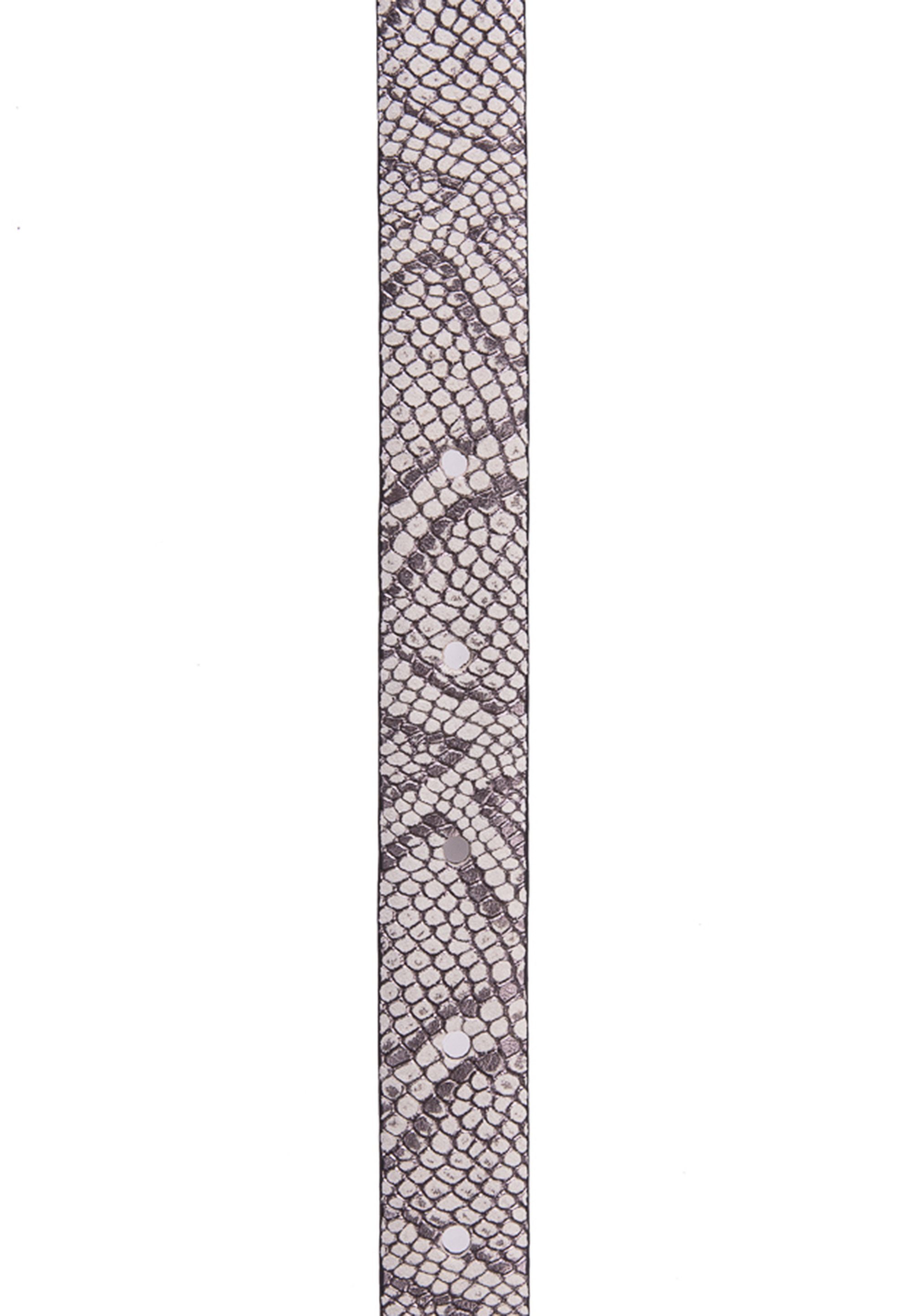 Cipo & Baxx Schlangen-Print mit Ledergürtel