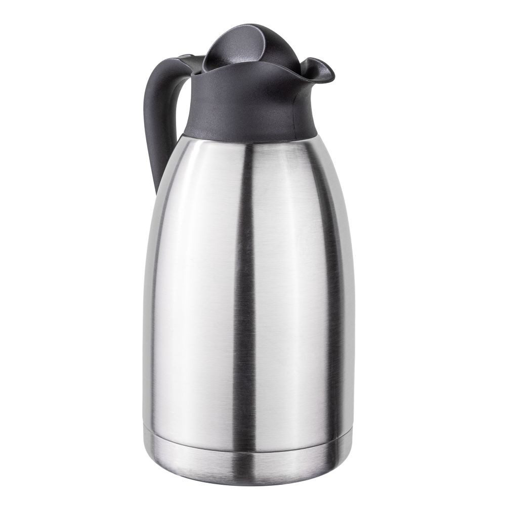 Haushalt International Kanne Haushalt International Isolierkanne 2 Liter aus Edelstahl doppelwandig