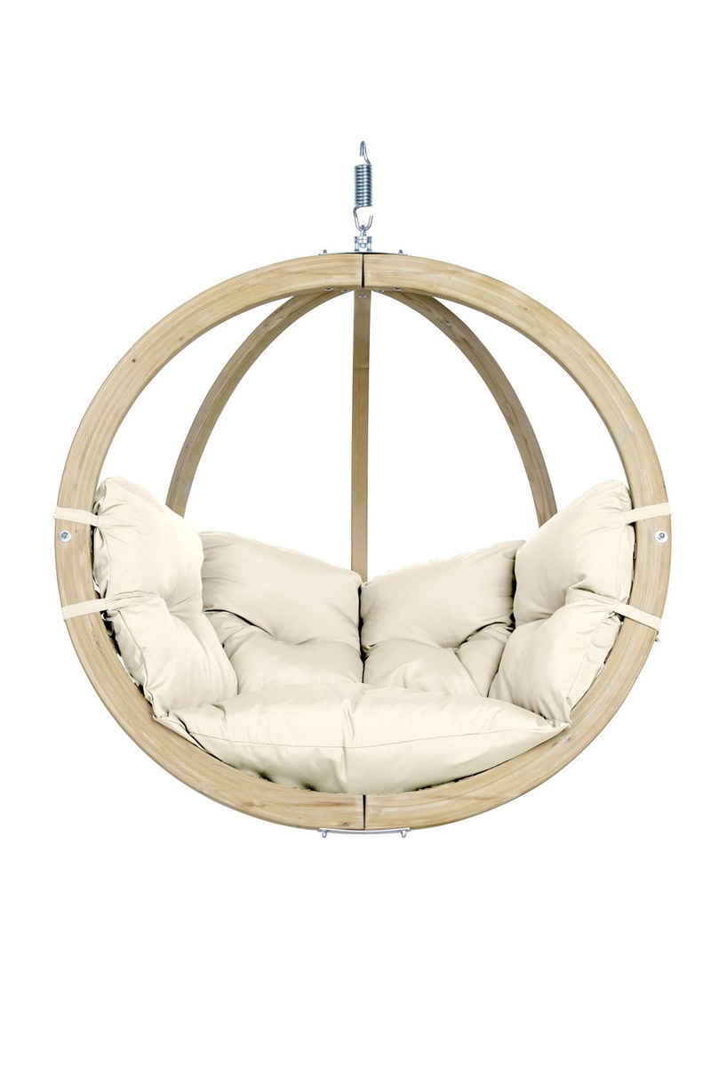 Amazonas Подвесноые стулья Globo Chair - Ein moderner In- und Outdoor Подвесноые стулья, wasserabweisend, FSC-zertifiziertes Holz