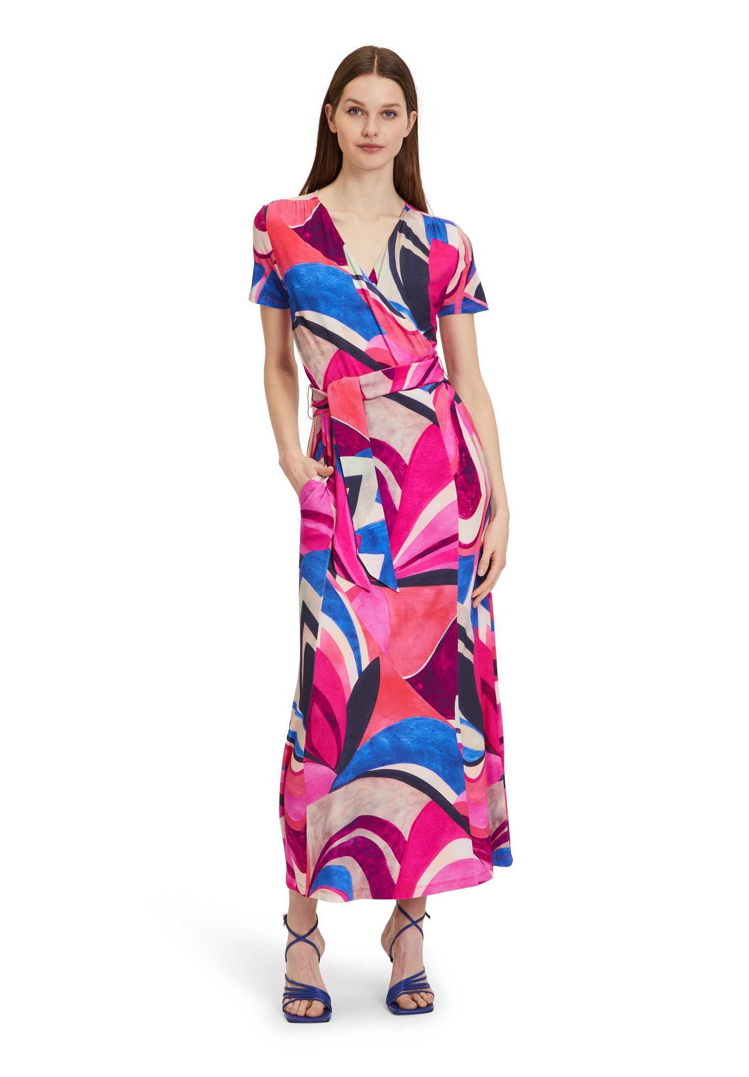 Jerseykleid Betty Barclay Damen Sommerkleid Jerseykleid kurzarm