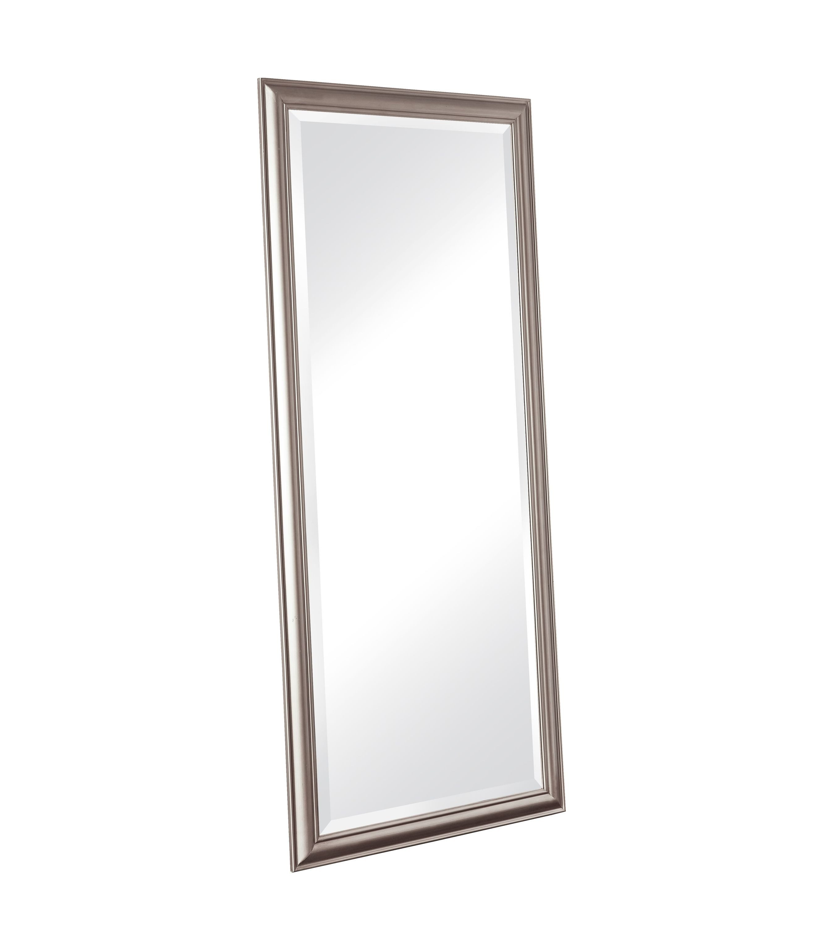 LC Home Spiegel LC Home Wandspiegel Spiegel Schlicht Silber ca. 180x80 cm