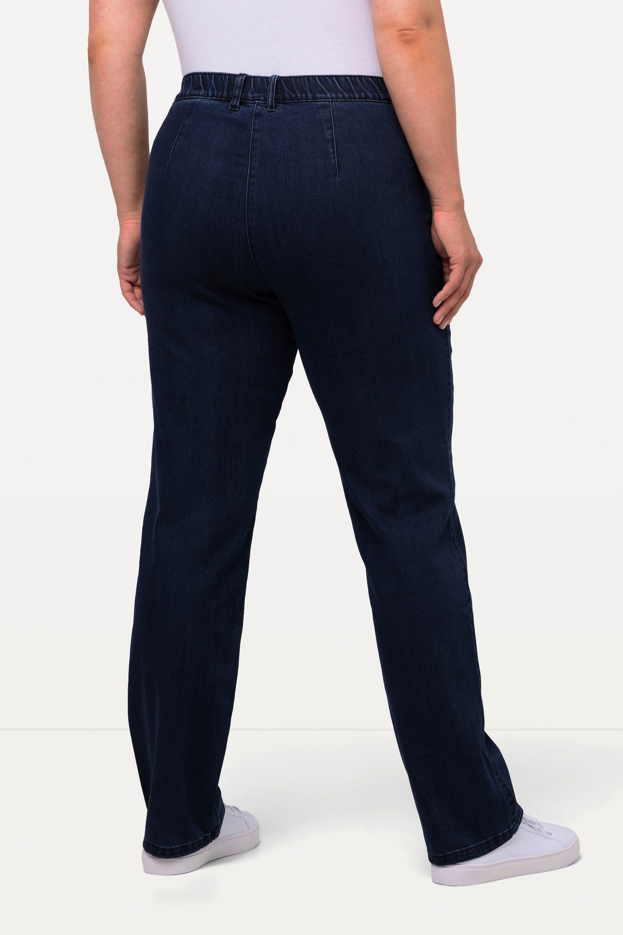 Ulla Popken Regular-fit-Jeans Jeans Mony konisches Bein Reißverschlusstaschen