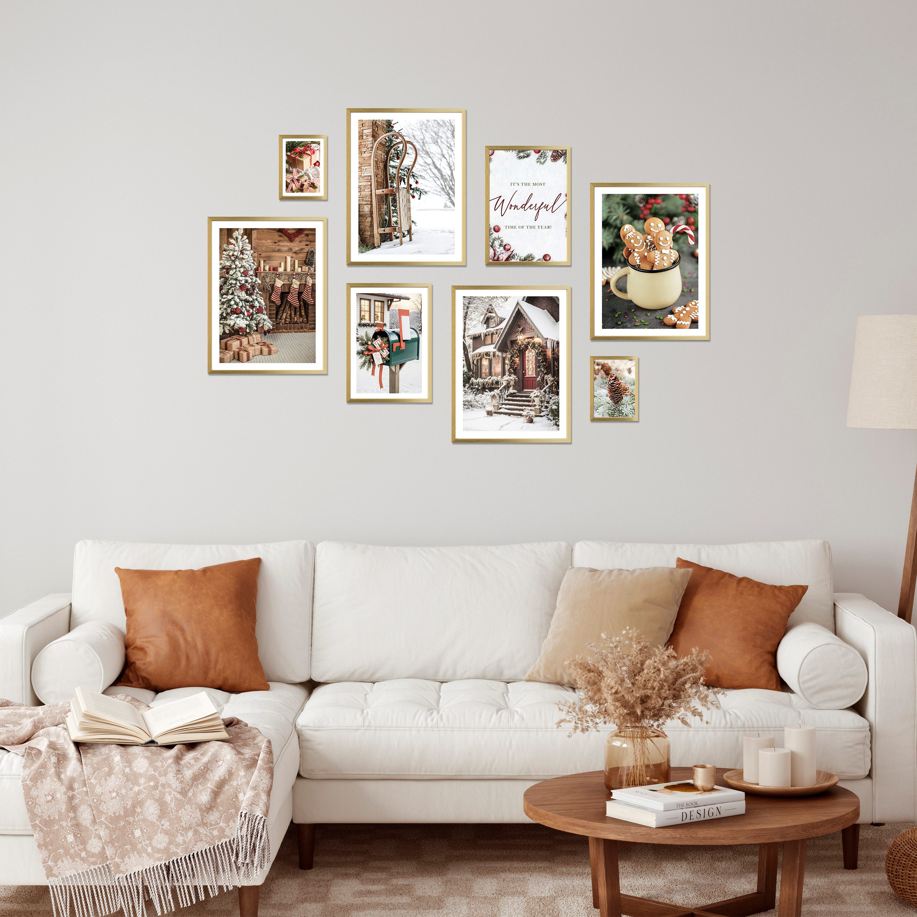 ARTFAVES Bilder-Collage Poster Set - CHRISTMAS günstig online kaufen