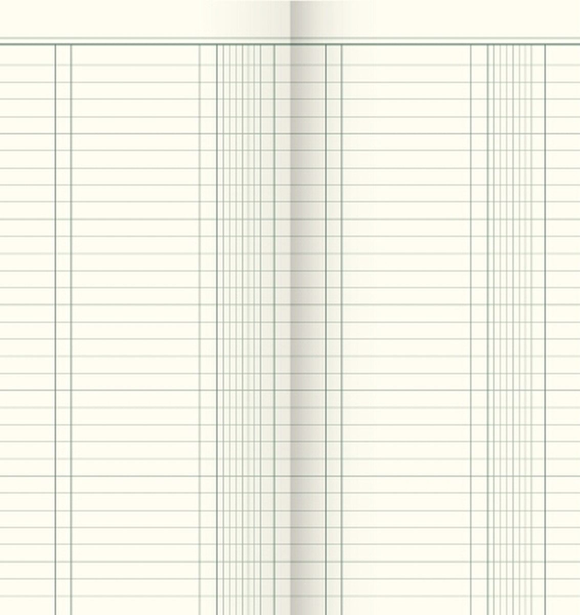 König & Ebhardt Notizbuch Geschäftsbuch 2/3A4 40 Blatt 1 Spalte Karton hellblau