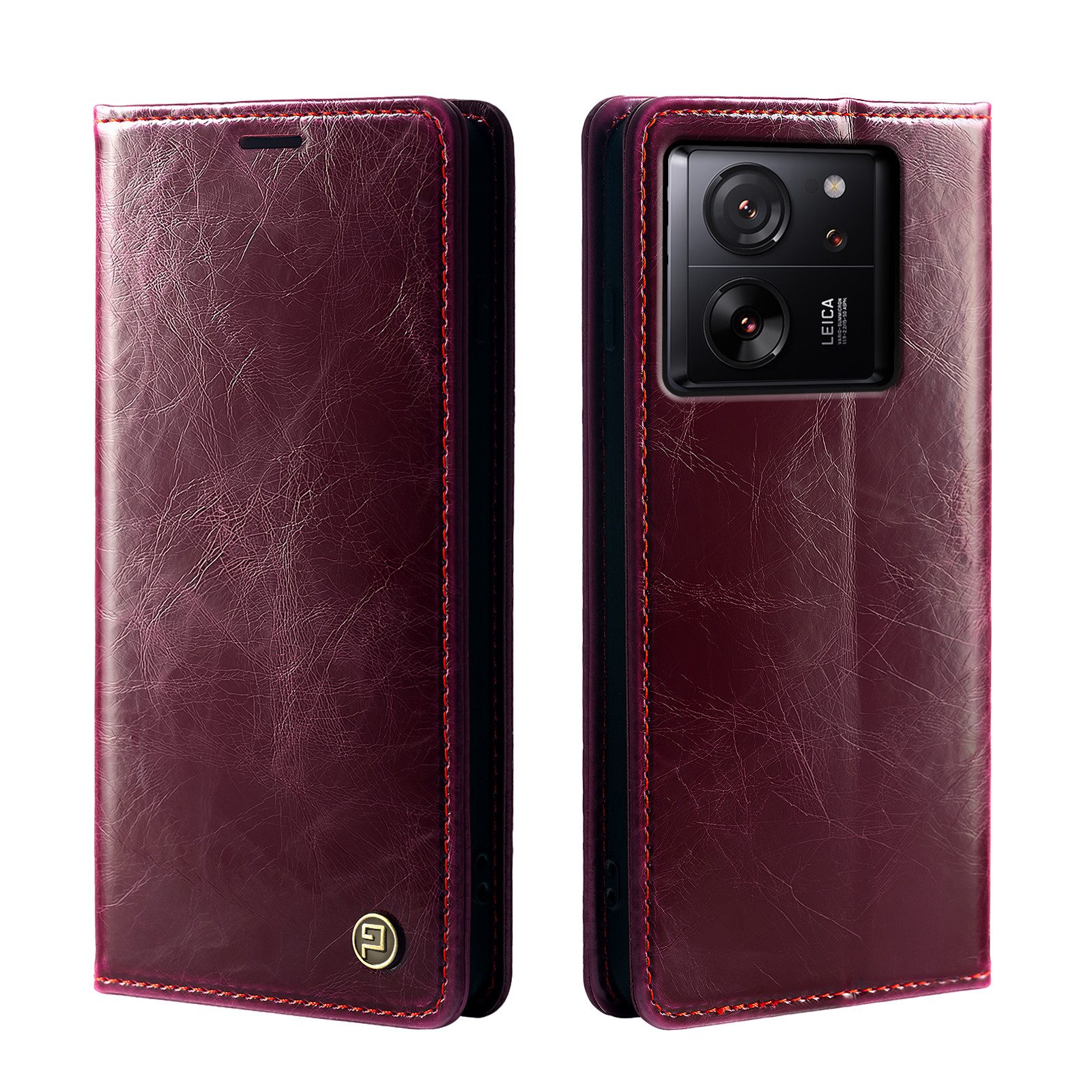 Tec-Expert Handyhülle Tasche Hülle für Xiaomi 13T & Xiaomi 13T Pro 6.67 Zoll, 6.67, Cover Klapphülle Case mit Kartenfach RFID Schutz aufstellbar