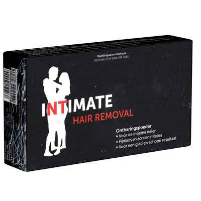 Intimate Enthaarungscreme Hair Removal Powder, Beutel mit 70g, 1 St., nur 4 Inhaltsstoffe, für eine schmerzfreie Haarentfernung, Enthaarungspulver für empfindliche Haut