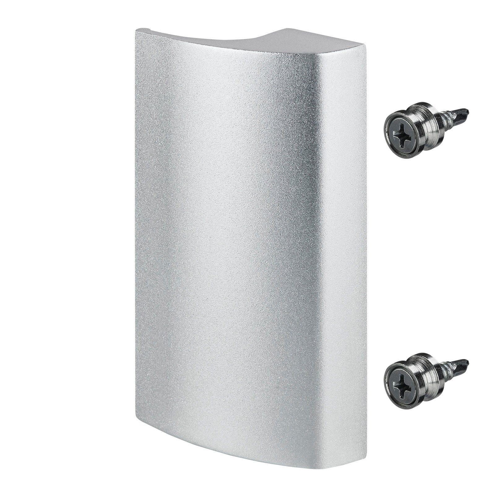 SO-TECH® Türgriff Balkontürgriff SEJA II für Terrassentür Ziehgriff Aluminium, silber - 85 x 40 x 20 mm