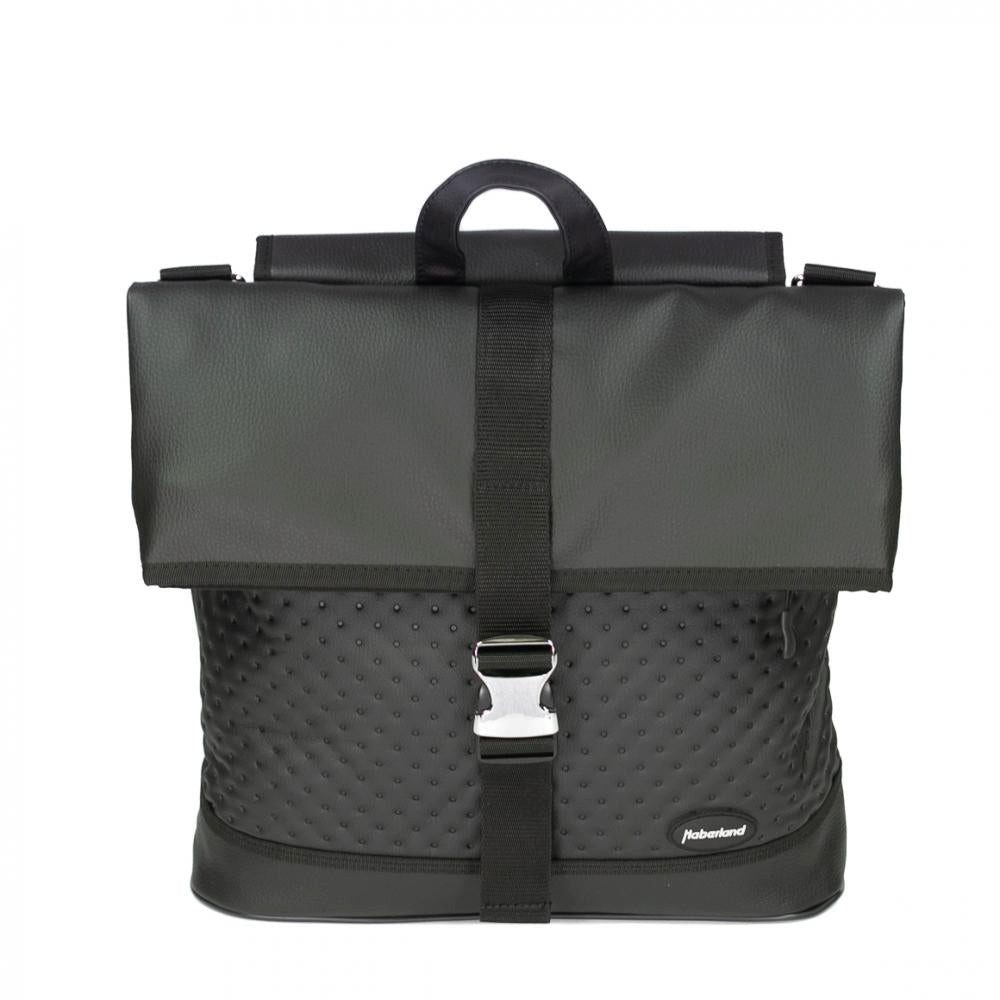 Haberland Fahrradtasche Haberland Einzeltasche Melan I schwarz - robuste Gepäckträgertasche fü