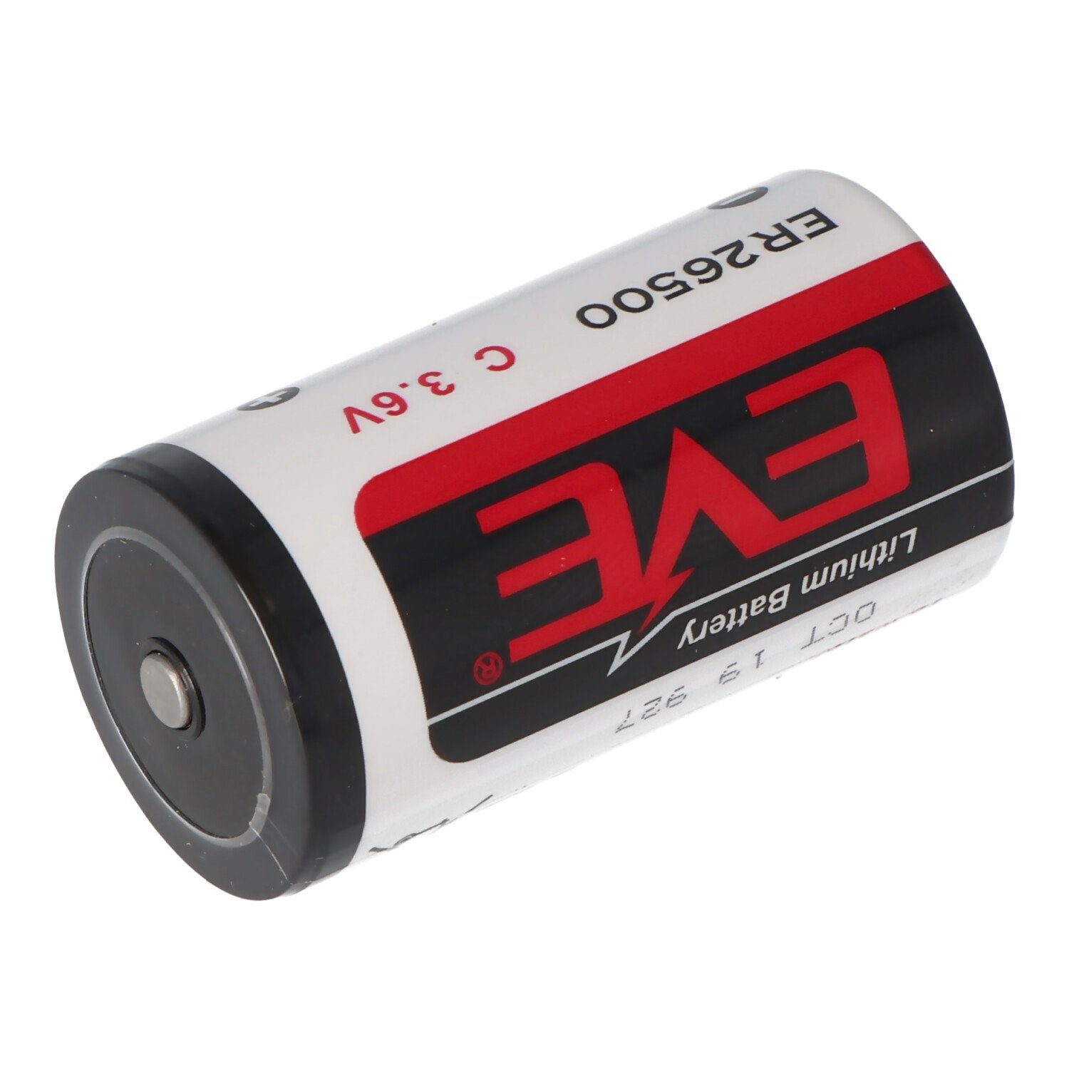 EVE ER26500 Lithium Batterie C Size Bobbin ER 26500, 3,6 Volt 8500mAh mit Batterie, (3,7 V)