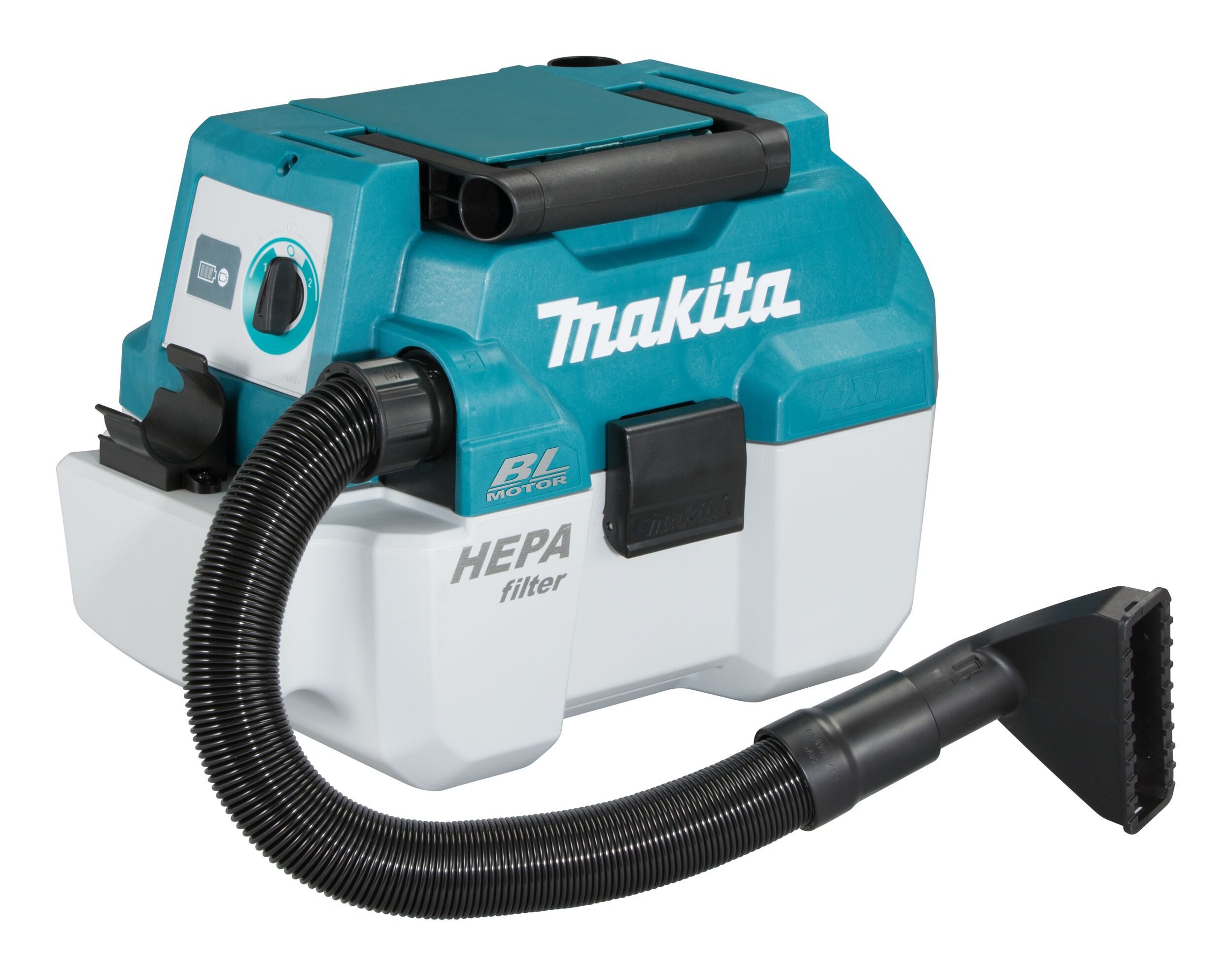 Makita Nass-Trocken-Akkusauger, Akku-Staubsauger 18V, DVC750LZX3, 7,5 l, Ohne Akku - im Karton
