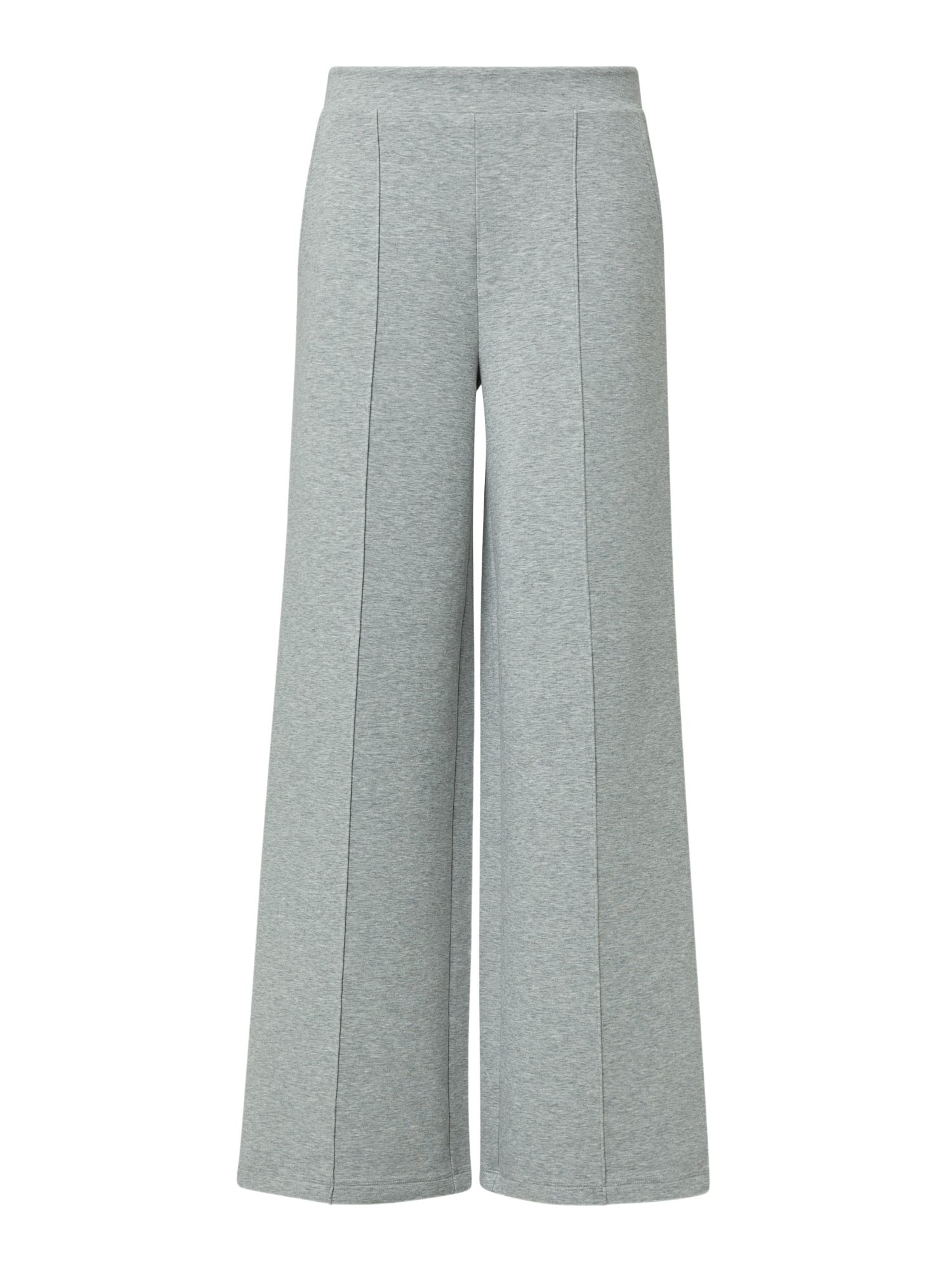 comma casual identity Stoffhose grau,Casual,Baumwolle,Meliert,Wide Leg,Mittel
