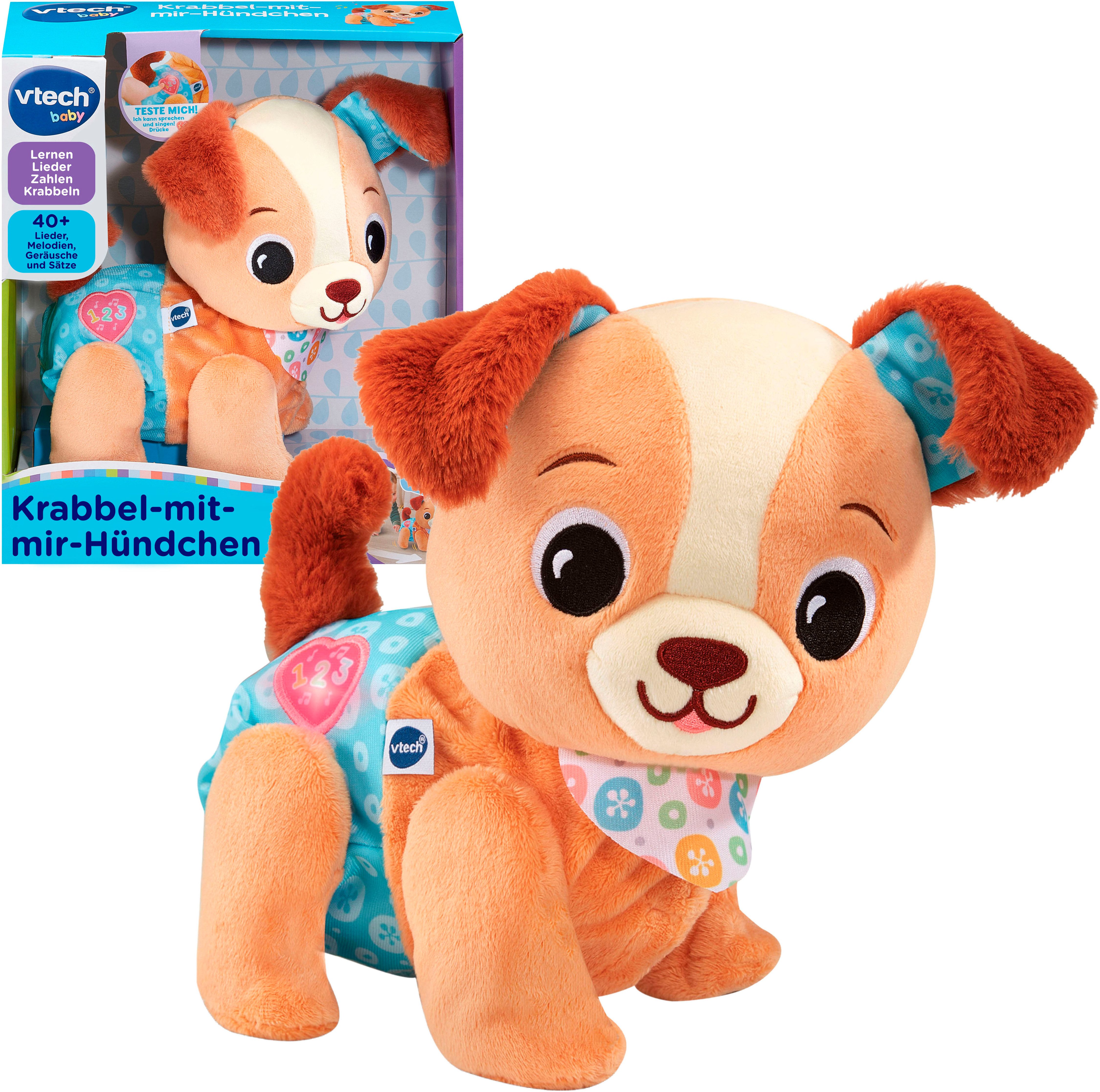 Vtech® Plüschfigur Krabbel-mit-mir-Hündchen