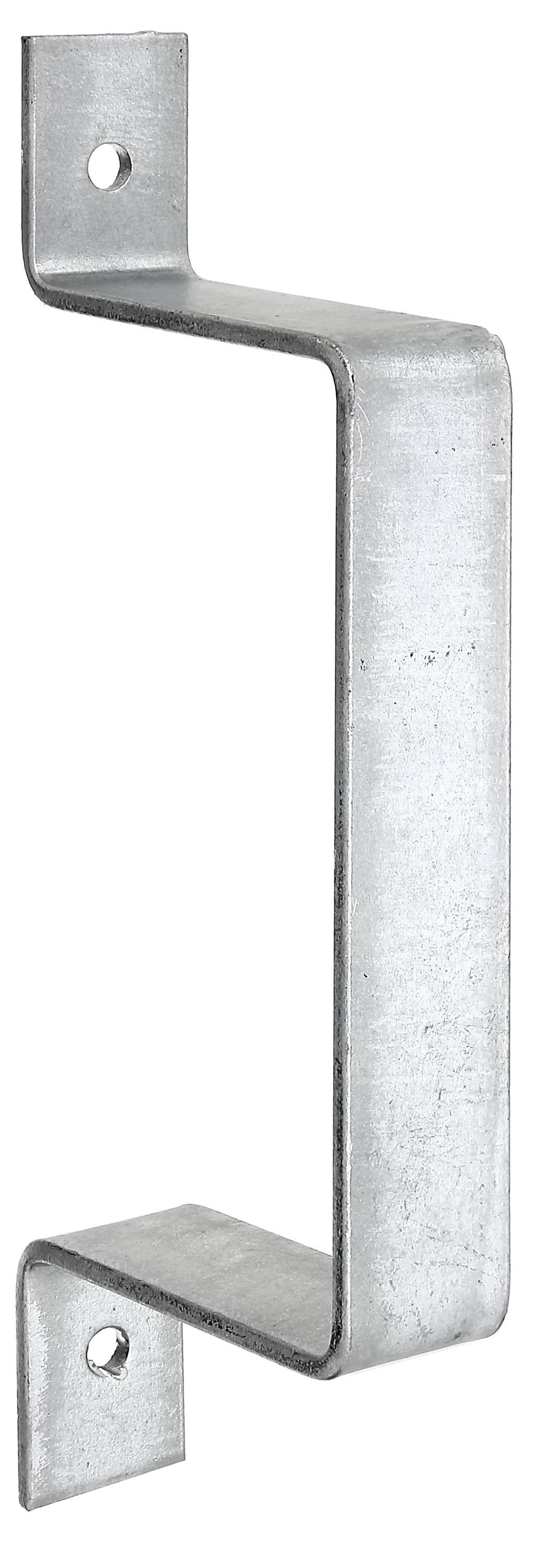 Alberts Ladenband, 202897 Zaun-Bügelbeschlag feuerverzinkt 40 x 320 mm 3er Set