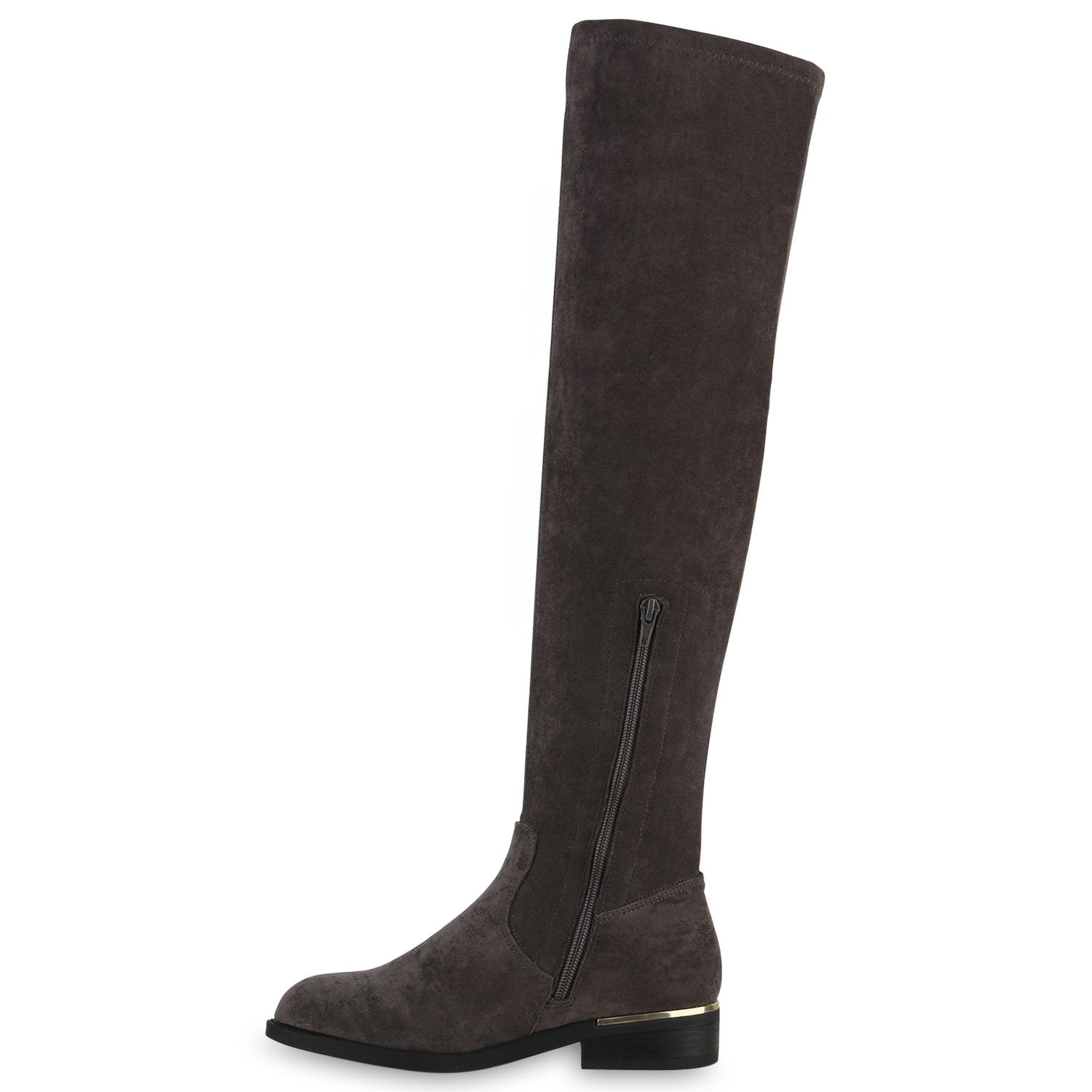 VAN HILL 902288 Overkneestiefel Schuhe günstig online kaufen