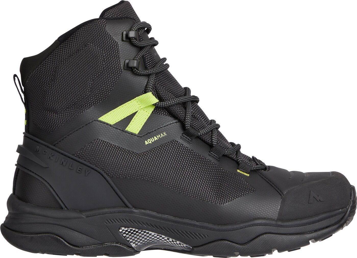 McKINLEY Ux.-Après-Stiefel Gopow AQX BLACK/GREEN LIME Wintersportschuh