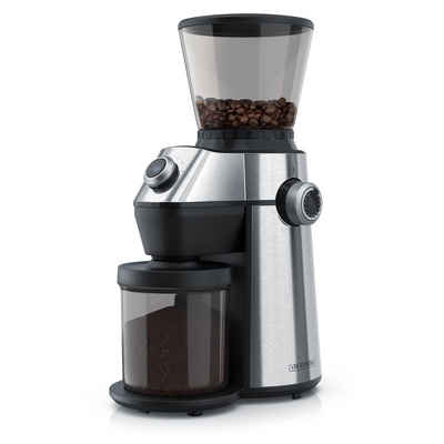 Arendo Kaffeemühle, 150 W, Kegelmahlwerk, 360 g Bohnenbehälter, Kaffeemühle mit Kegelmahlwerk - 15 Mahlgradstufen