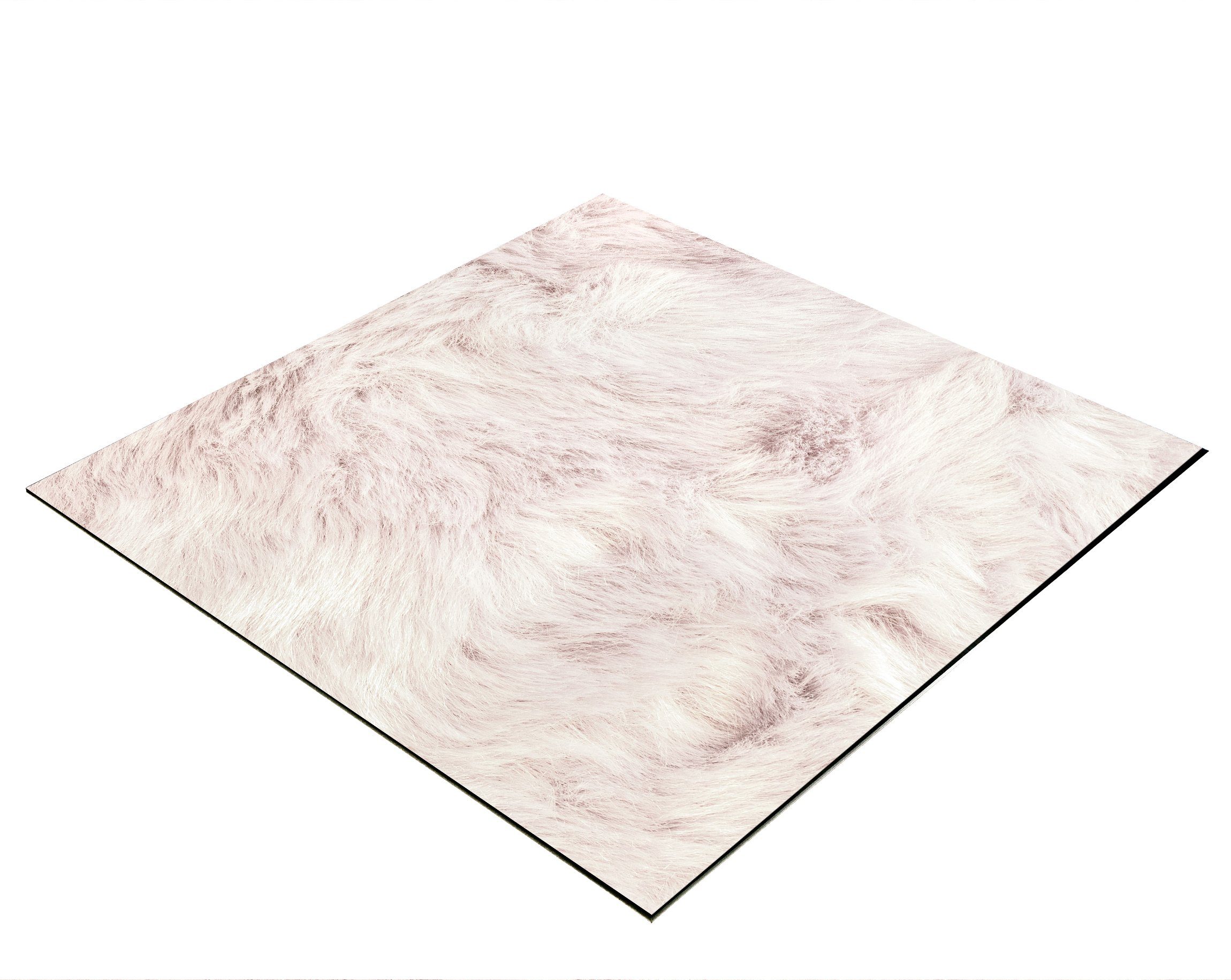 BRESSER Fotohintergrund BRESSER Flatlay Hintergrund für Legebilder 60 x 60cm Plüsch Rosa