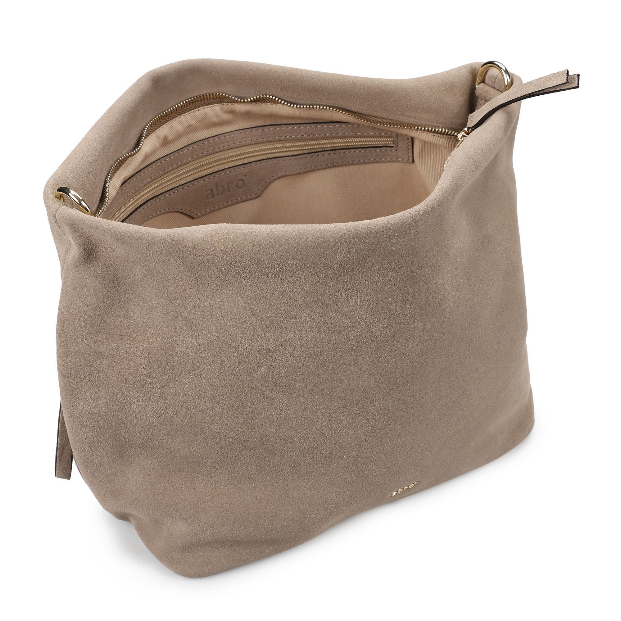Abro Schultertasche Ebony, Leder