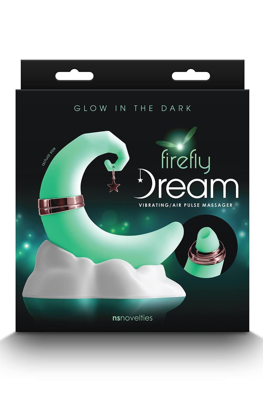 verwendbar NS allen Vibrator Wiederaufladbar Dream mit Firefly Novelties Gleitmitteln und Glow,