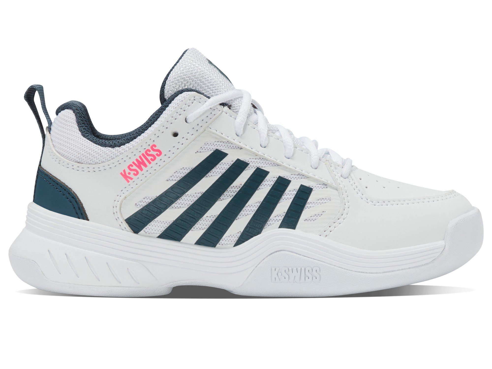 K-Swiss Performance Court Express 2 Indoor/Carpet/Teppich 2025 weiss Kinder Tennisschuh