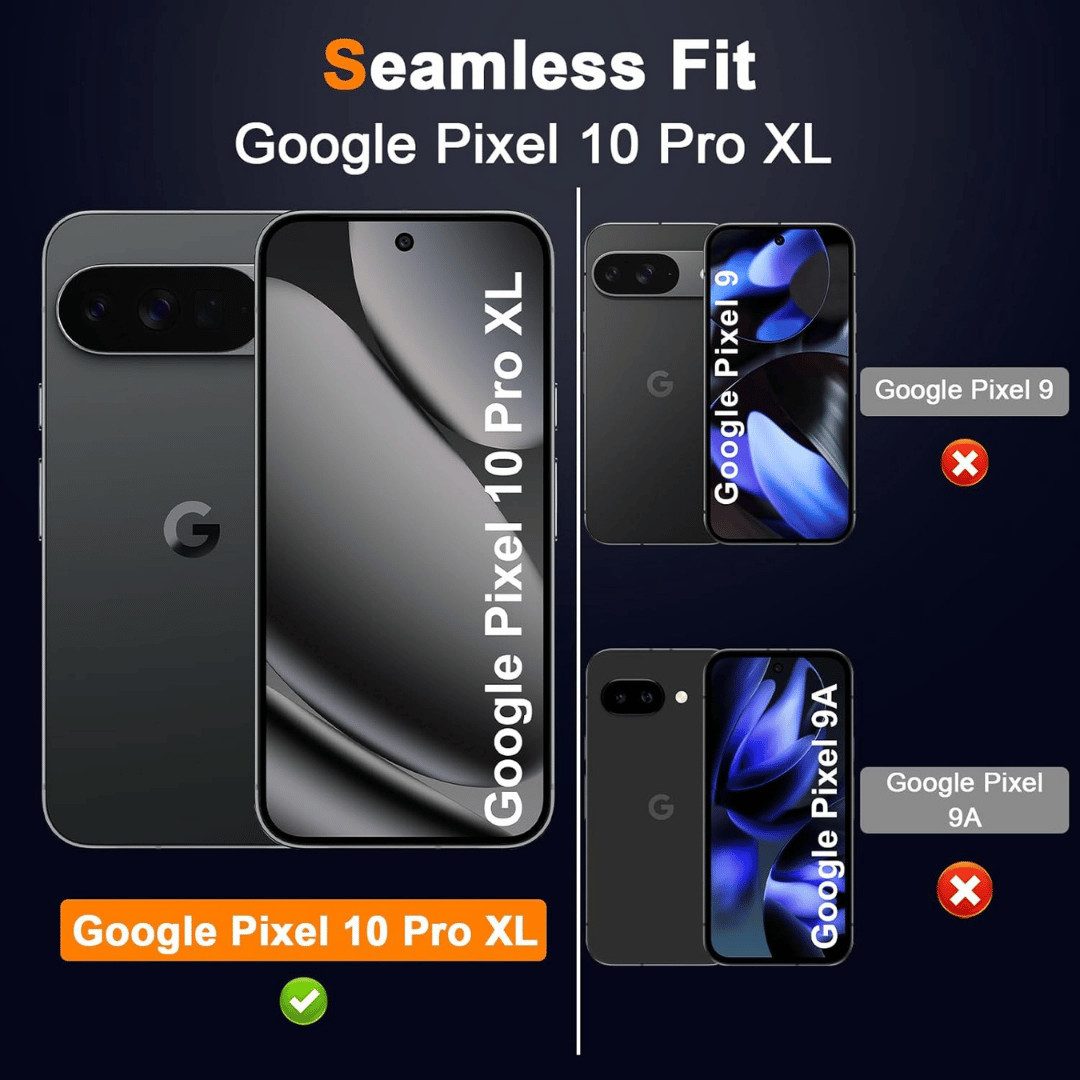 SmartUP Displayschutzglas 2X Schutzglas für Google Pixel 10 XL Display Kamera Panzerfolie Full für Google Pixel 10 Pro XL, 4 Stück, Rundumschutz, passgenaue Ver – Bild 2 von 5